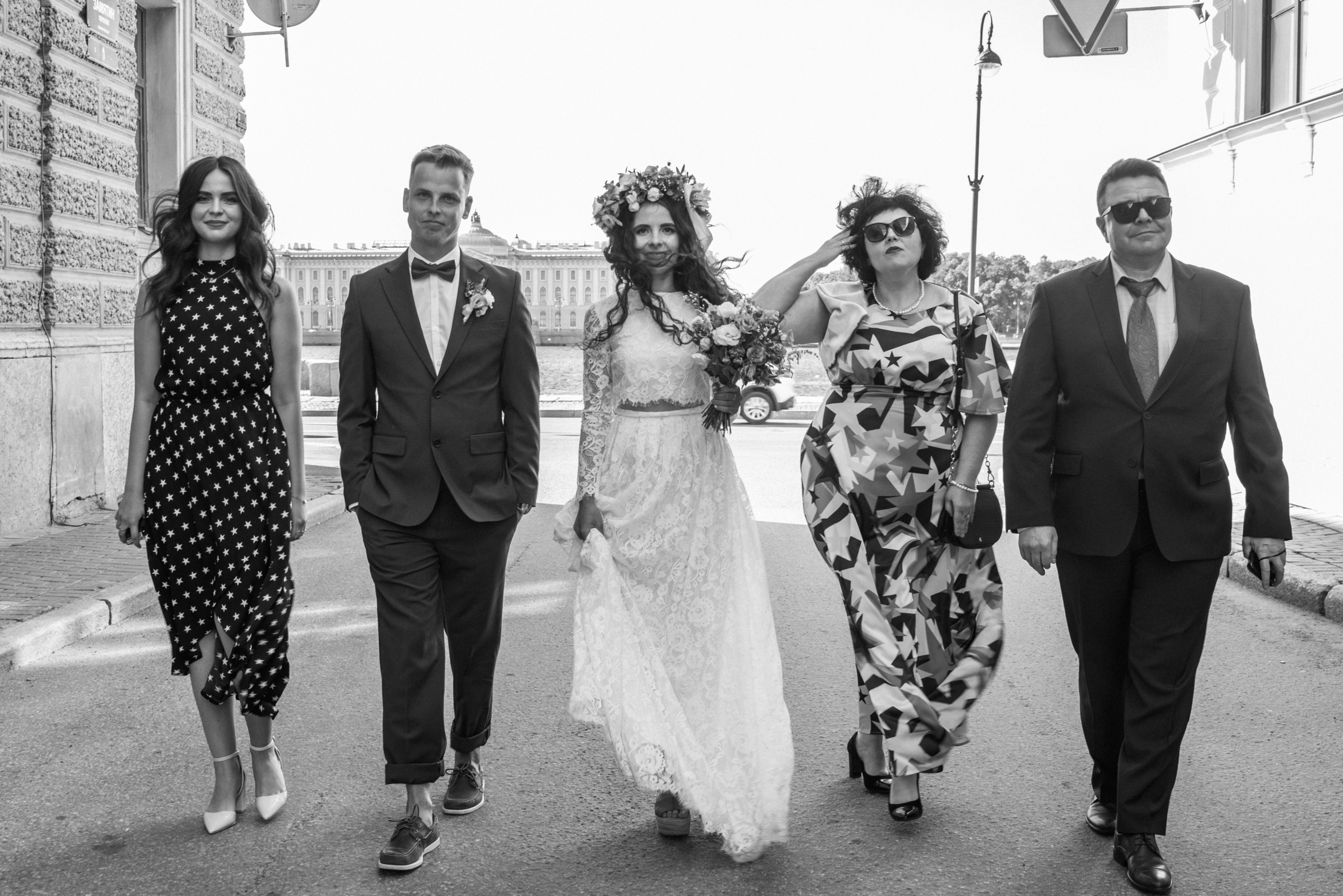 стильное чб фото