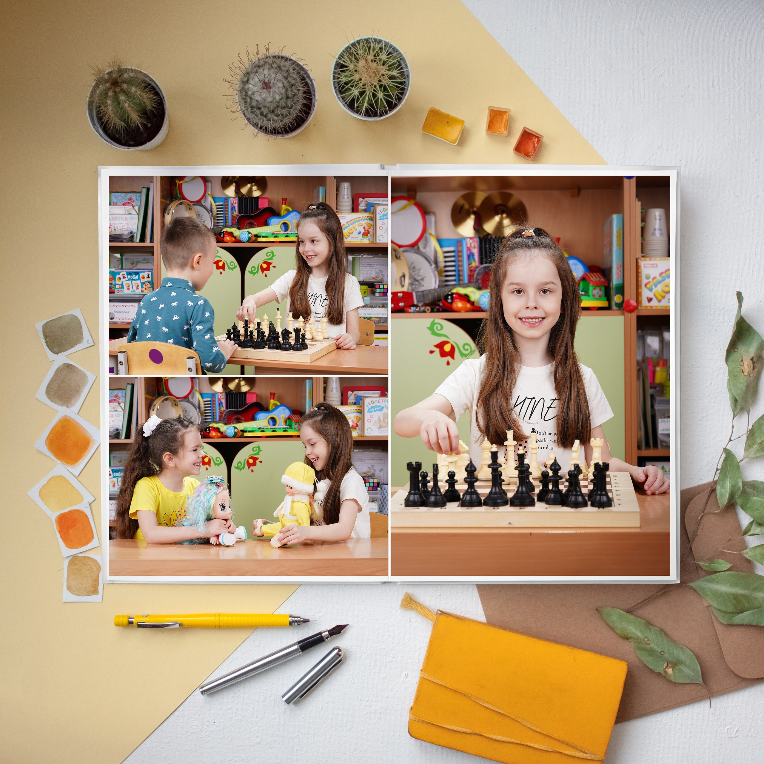 5500 ₽ (индивид. альбом + общие кадры). Выпускные альбомы в Набережных Челнах