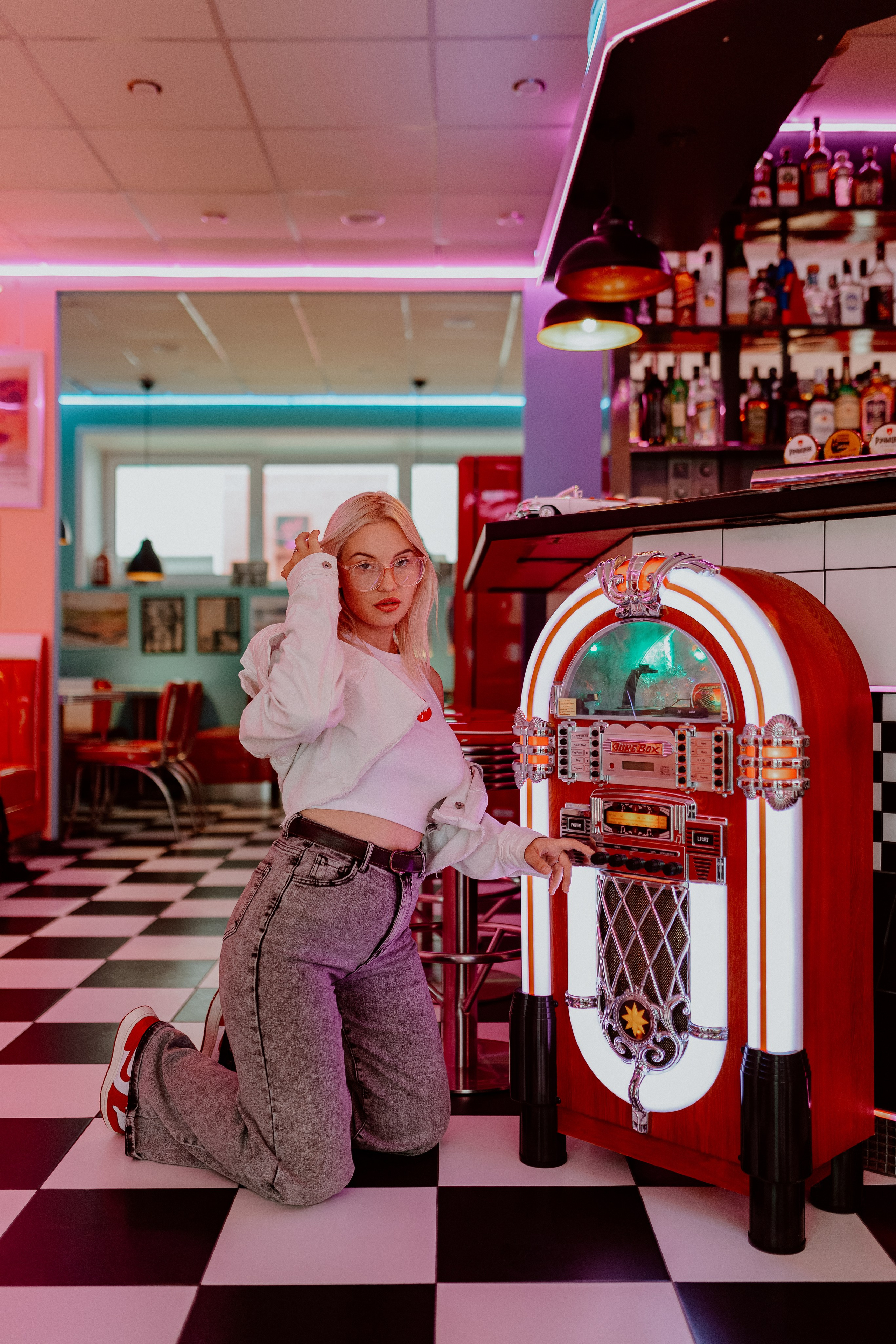 Женский портрет в студии. Фотограф Минск