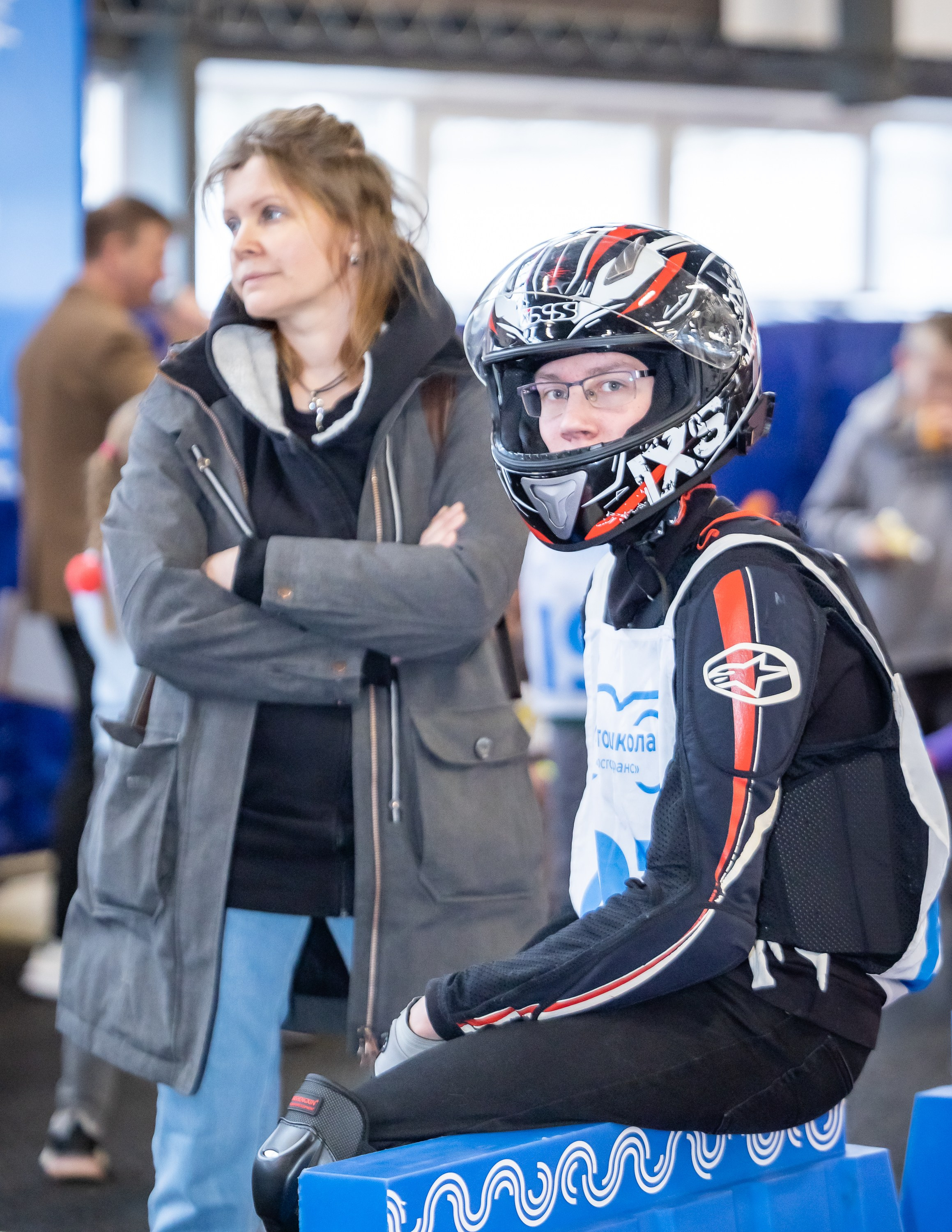 Соревнования в Мотошколе «Мосгортранс». Фотограф Владимир Охрименко