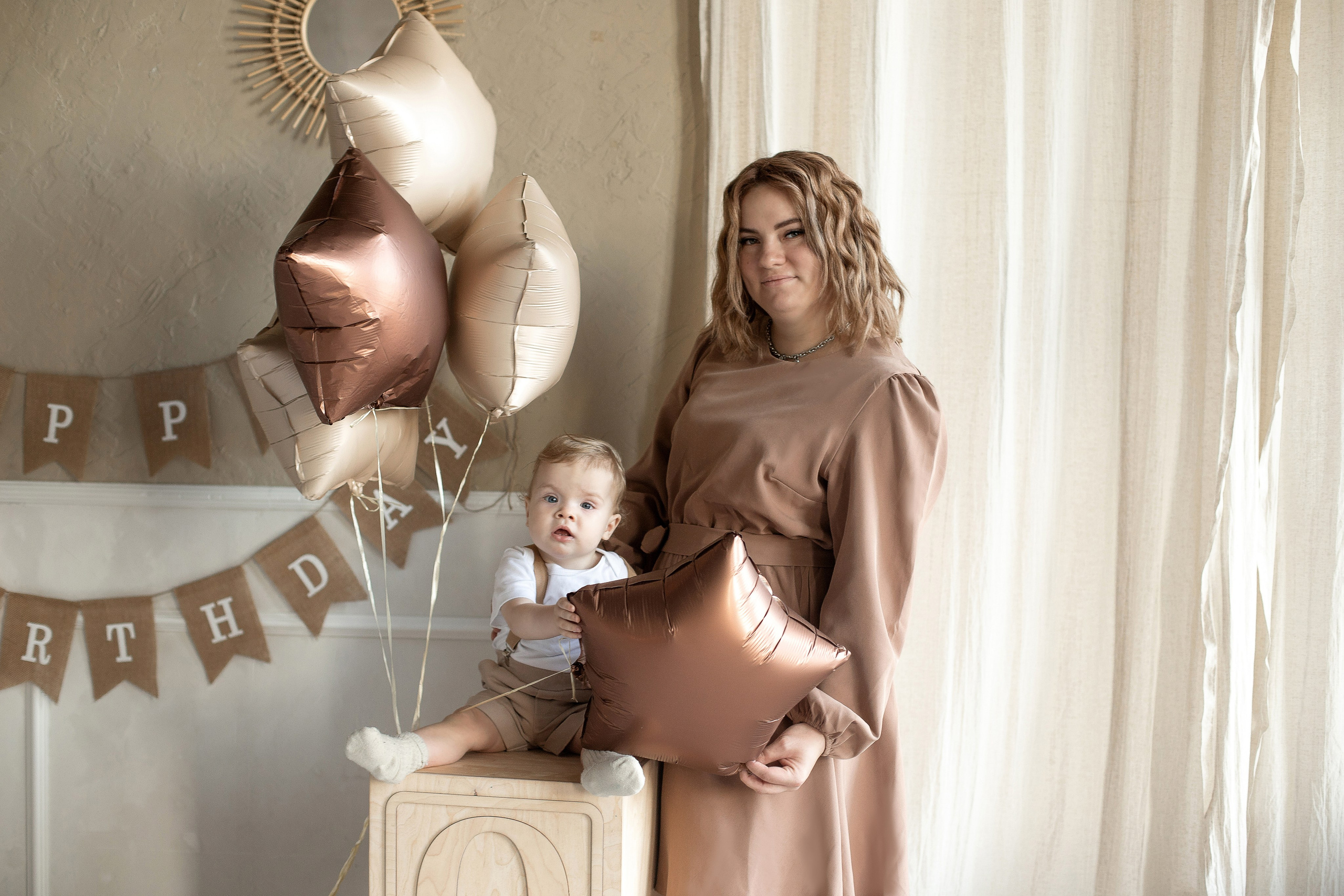 Годик малышу. Семейный и детский фотограф в Красноярске Анна Маюрова