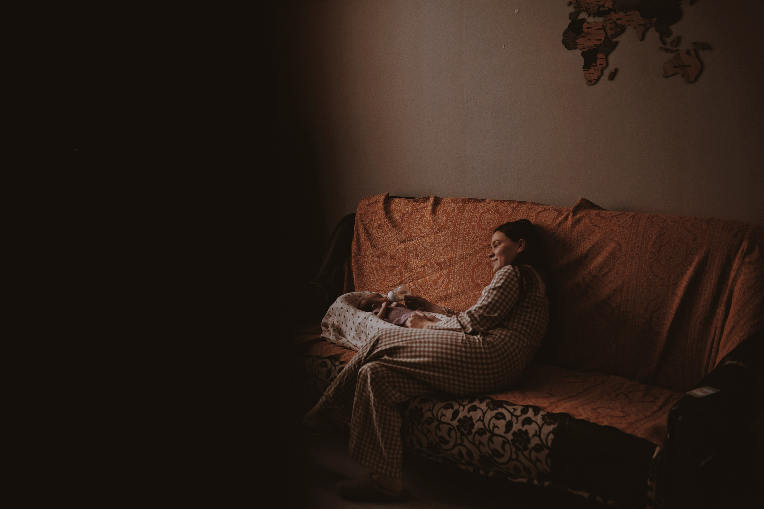 Первая фотосессия крошки Василисы. Семейный фотограф в Москве и Люберцах Юлия Гуськова