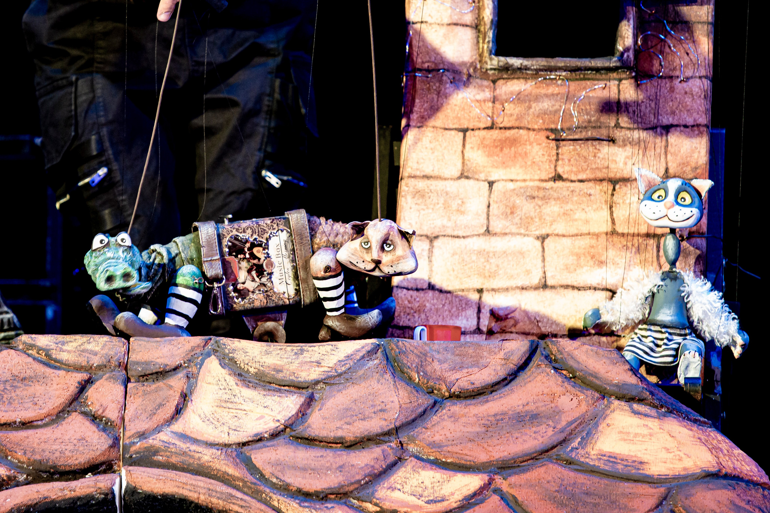 Человек с луны — спектакль кукольного театр Саквояж. Фотограф в Сочи Юрий Шептаев