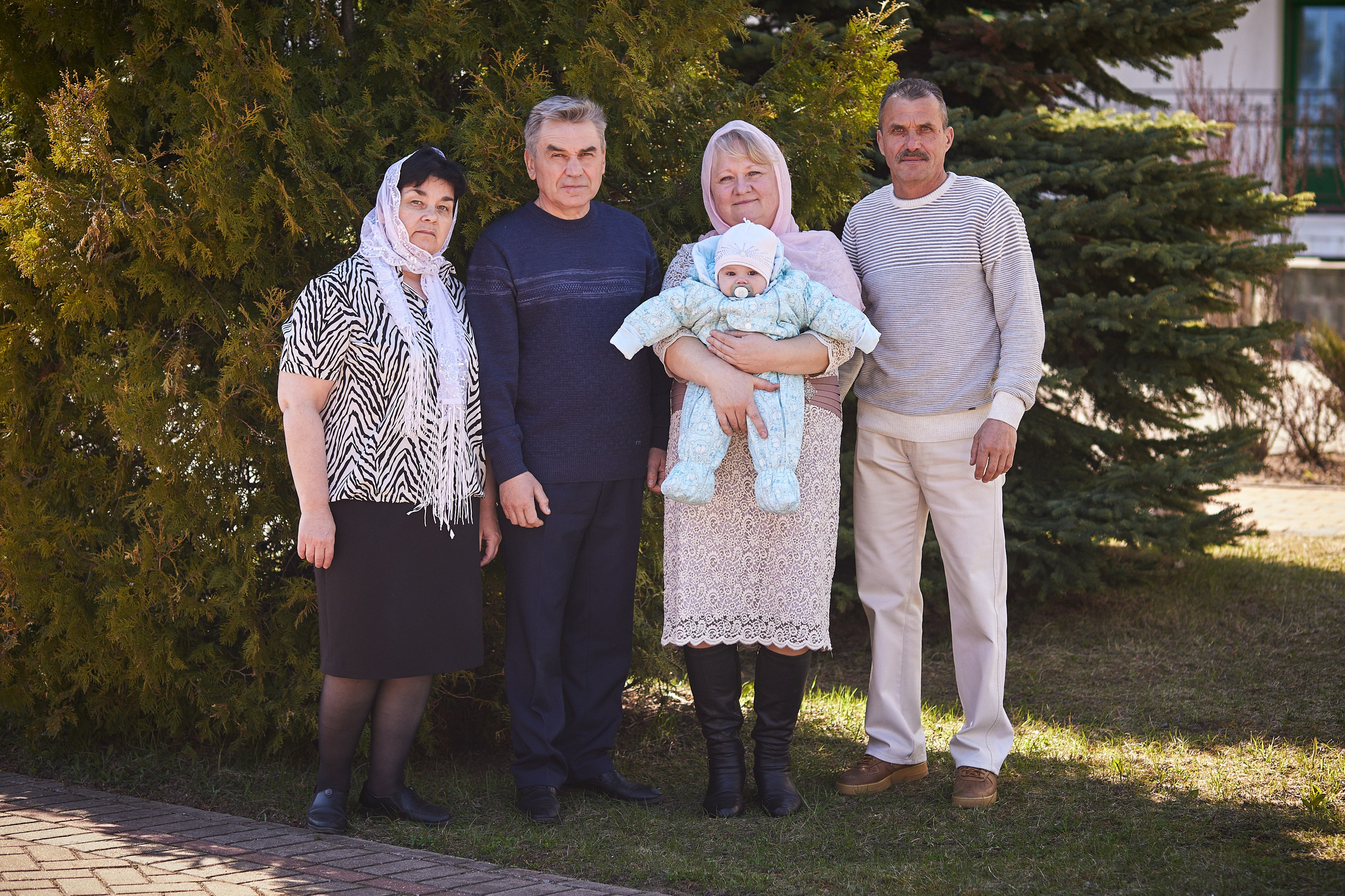 Фотосессия таинства крещения в Минске