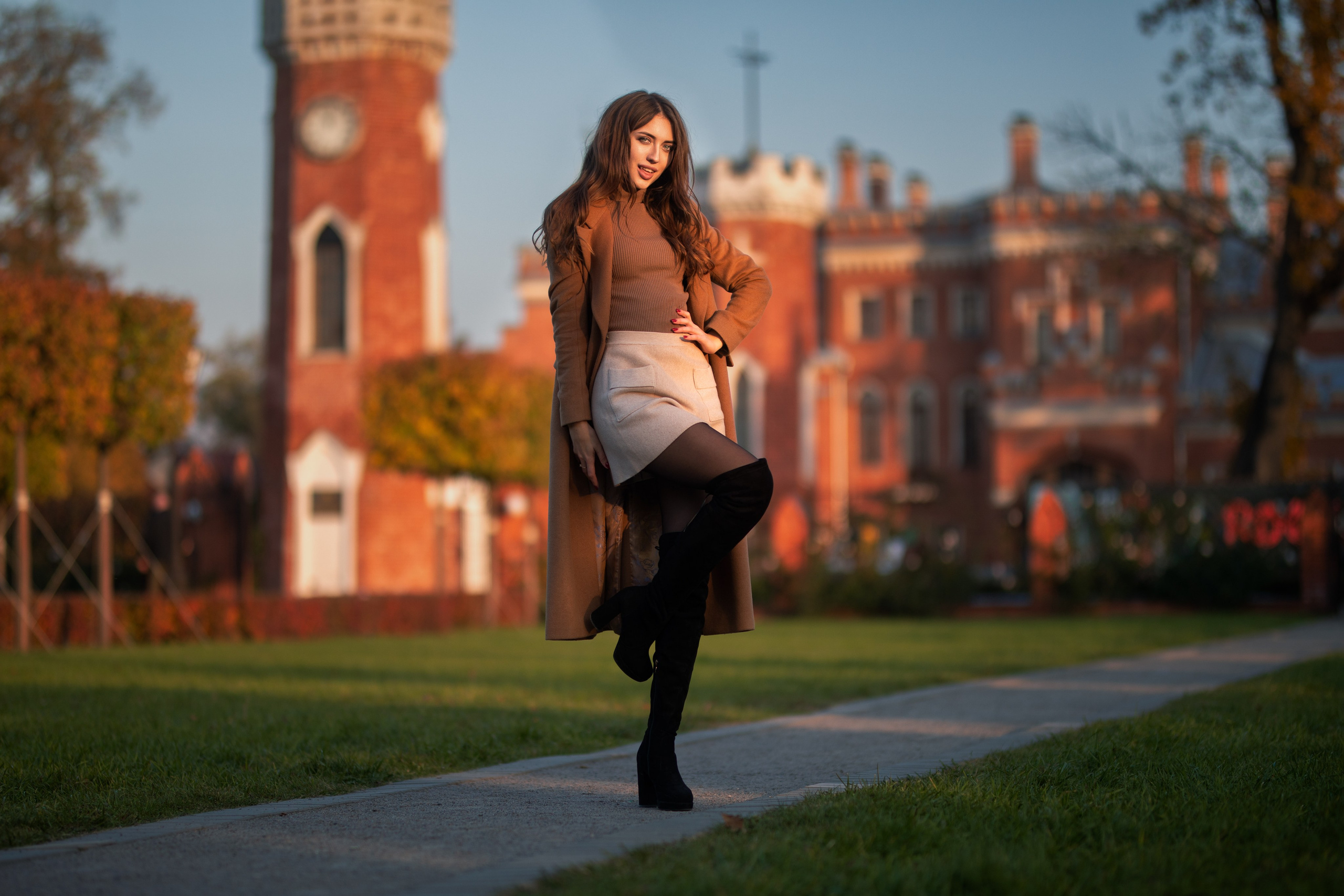 Осенняя съемка с Анастасией на природе в формате для «себя»