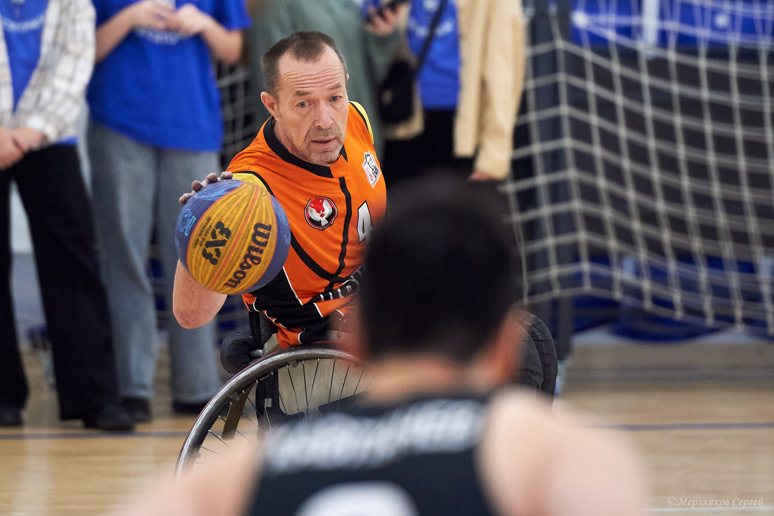 X традиционный Рождественский турнир по баскетболу на колясках. Ижевск. Спортивный репортажный фотограф в Ижевске Сергей Мерзляков