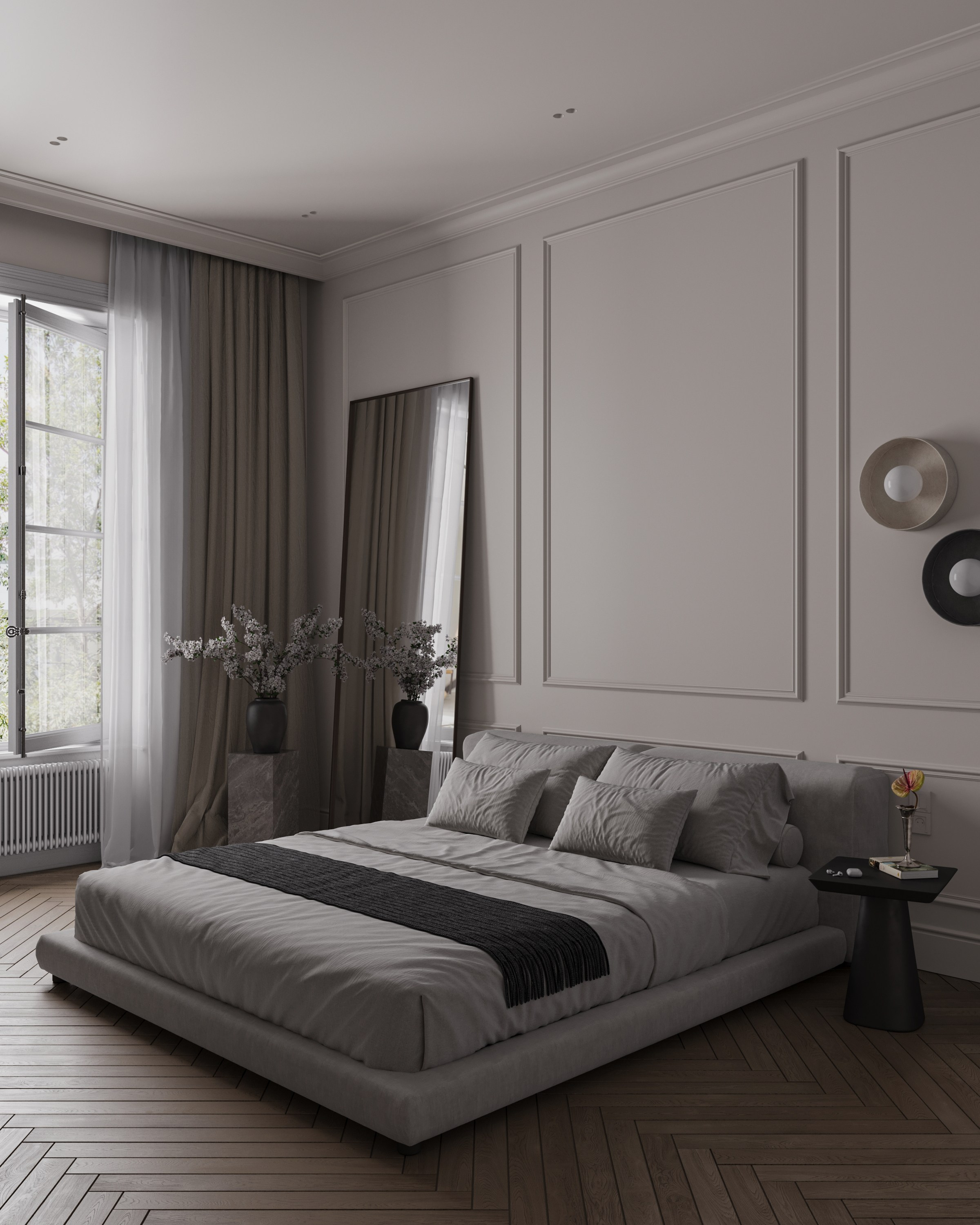 Спальня. 3D визуализатор интерьеров