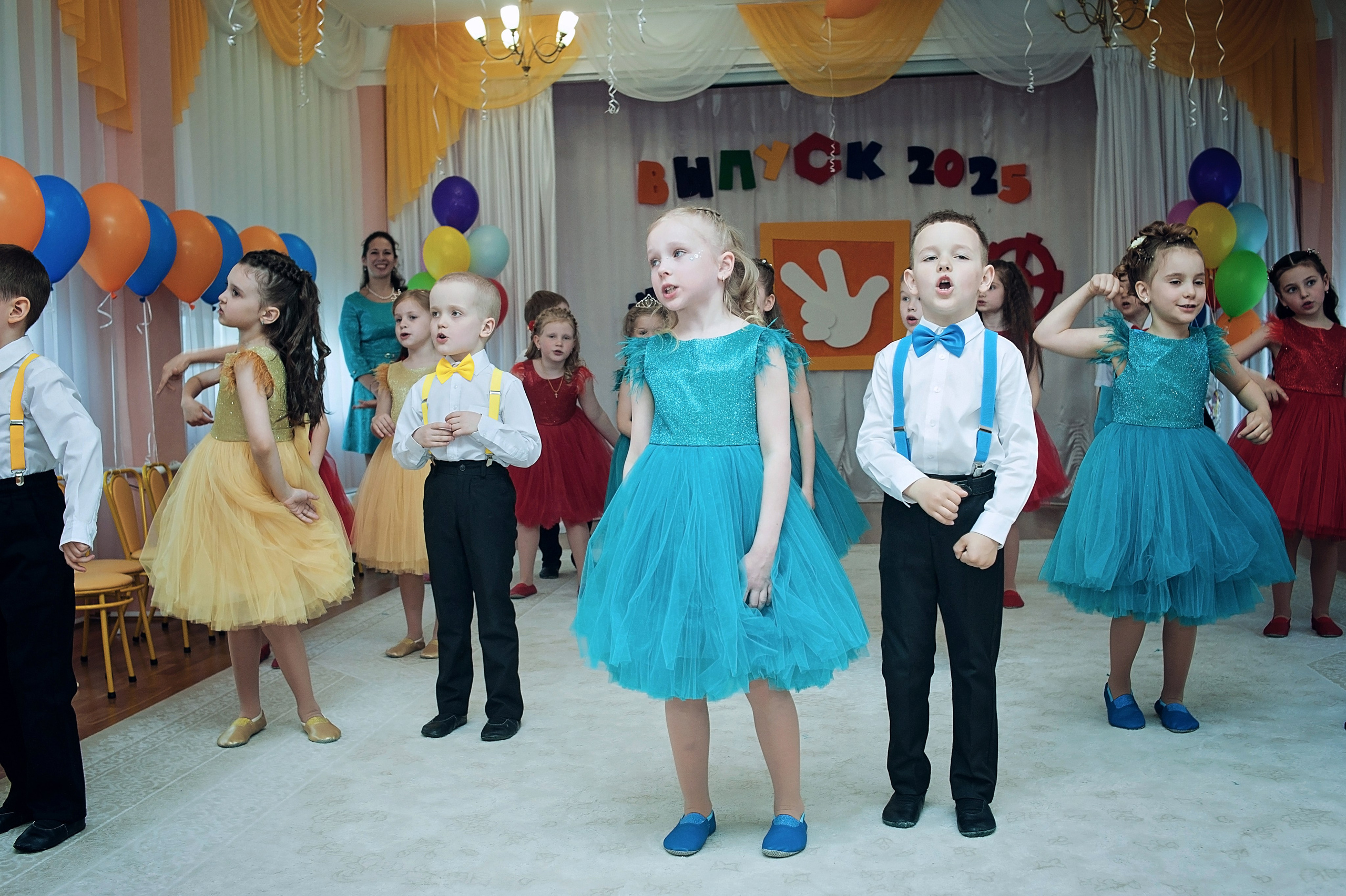 Выпускные в детском саду. Фотограф Санкт-Петербург