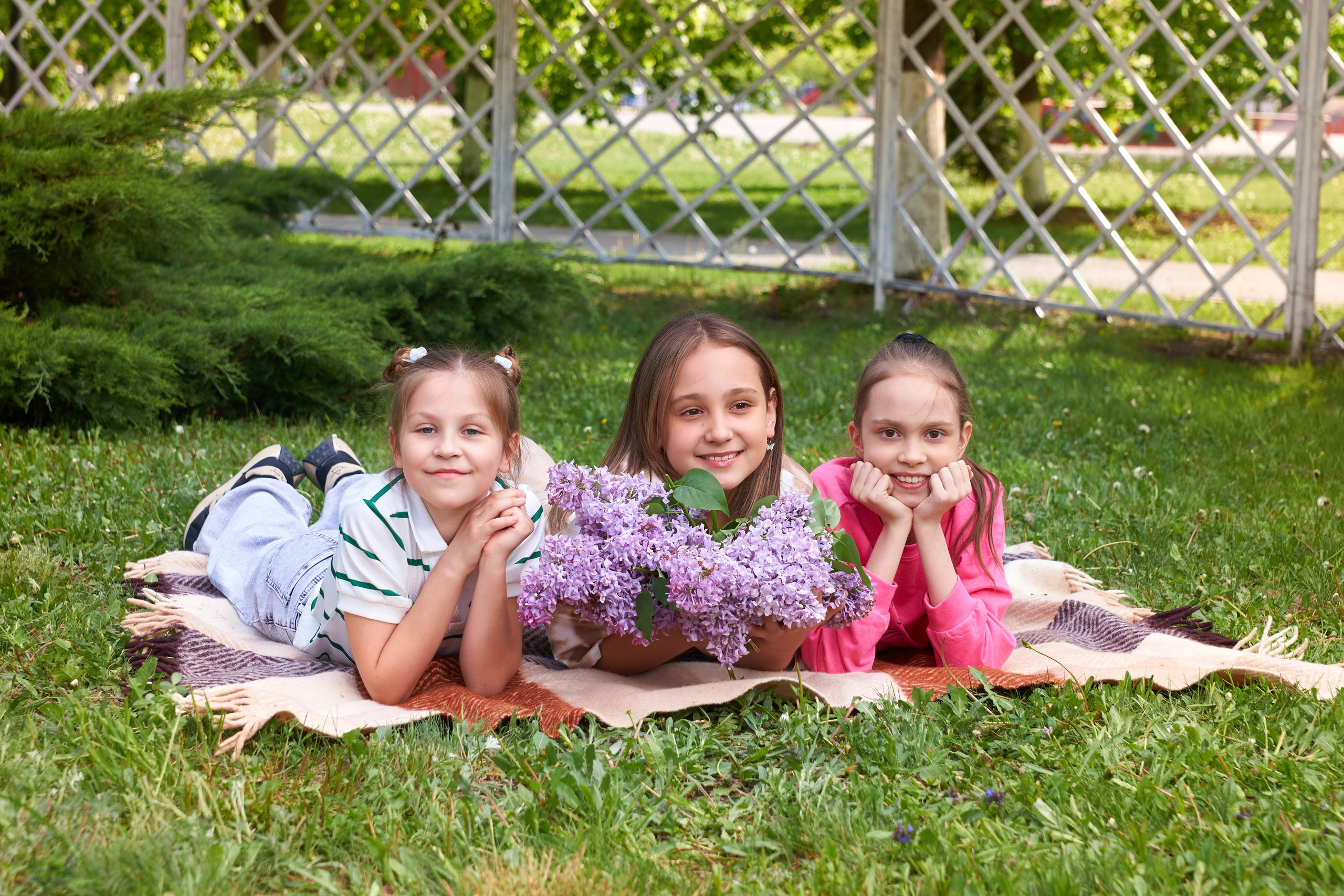 Съёмка в парке весной. 4 класс. 2024. Childrenfoto.ru