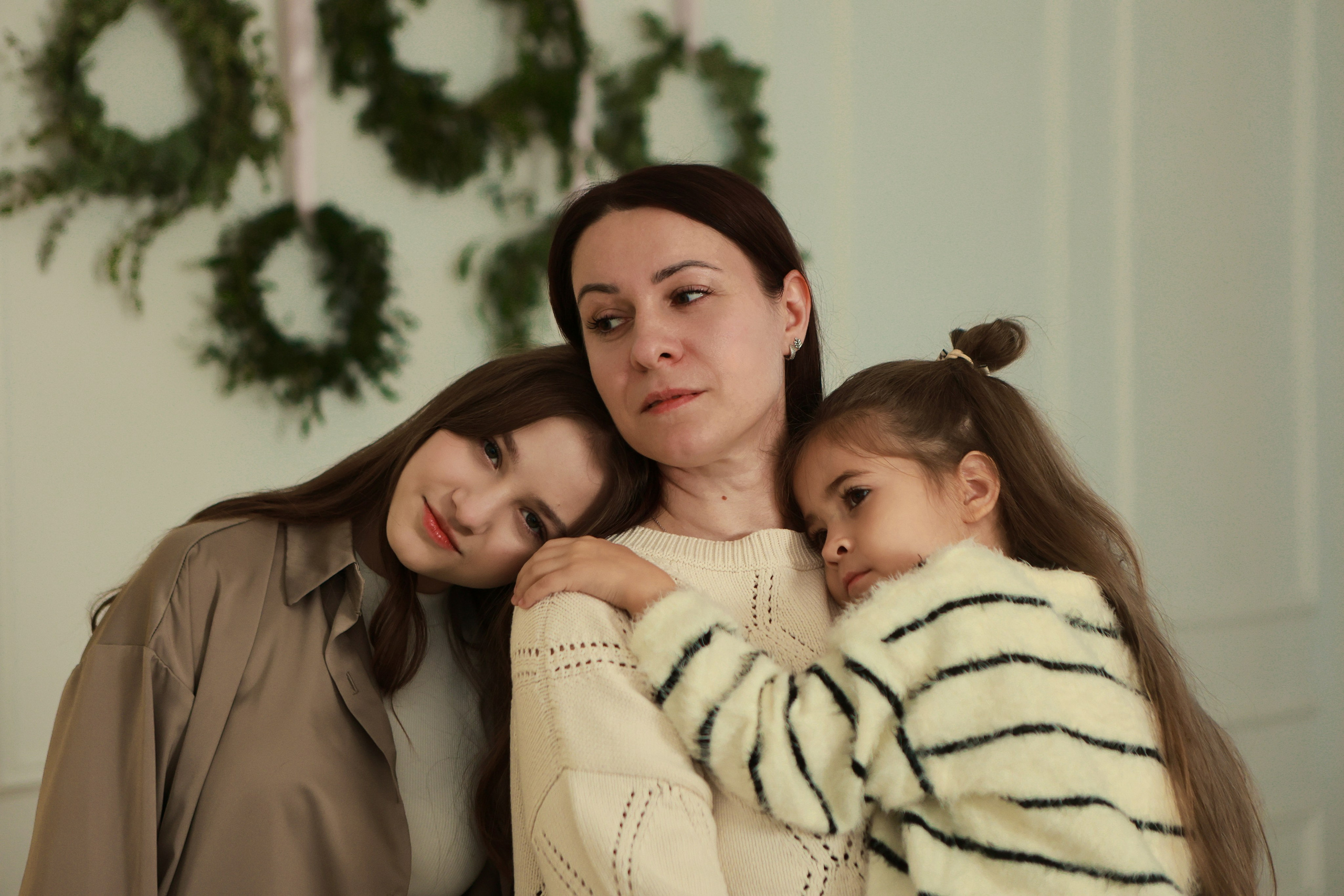 Наталья и дочери. Портретный и семейный фотограф в Москве — Ирина Аксенова