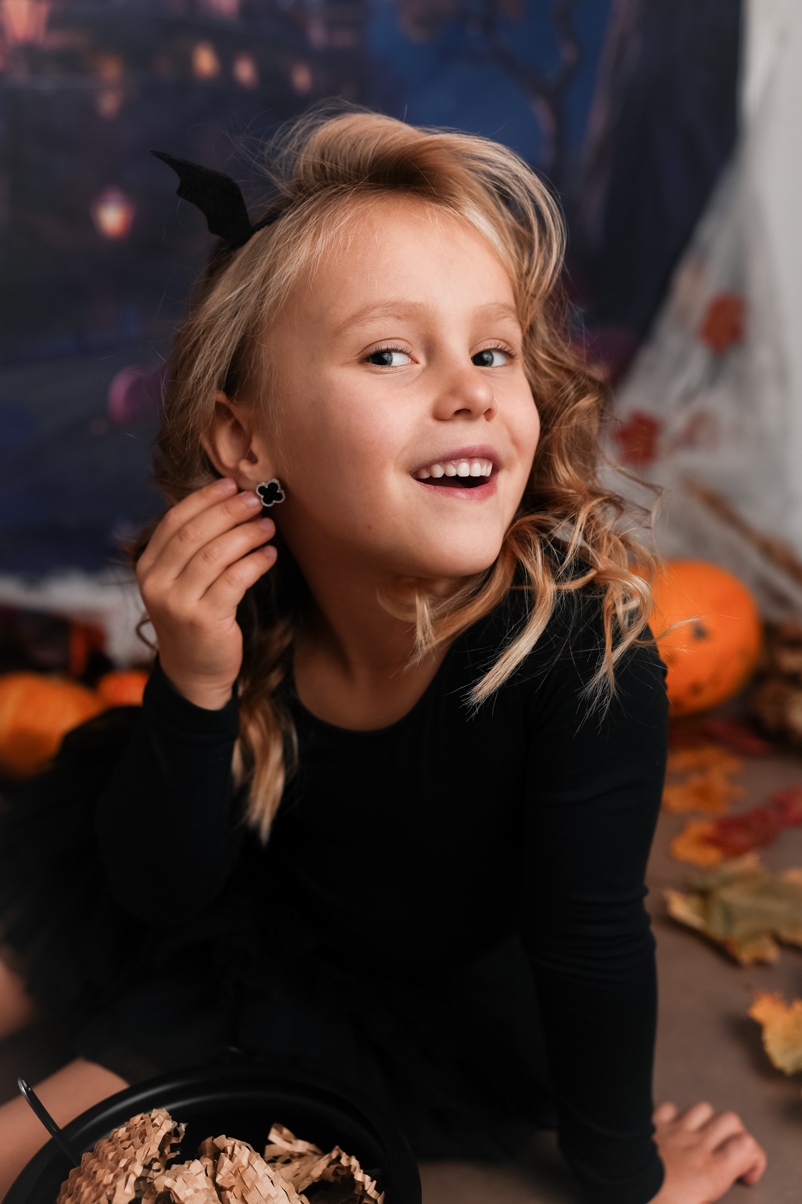 Проект Хэллоуин. Фотограф новорожденных и детский фотограф в Екатеринбурге Ксени