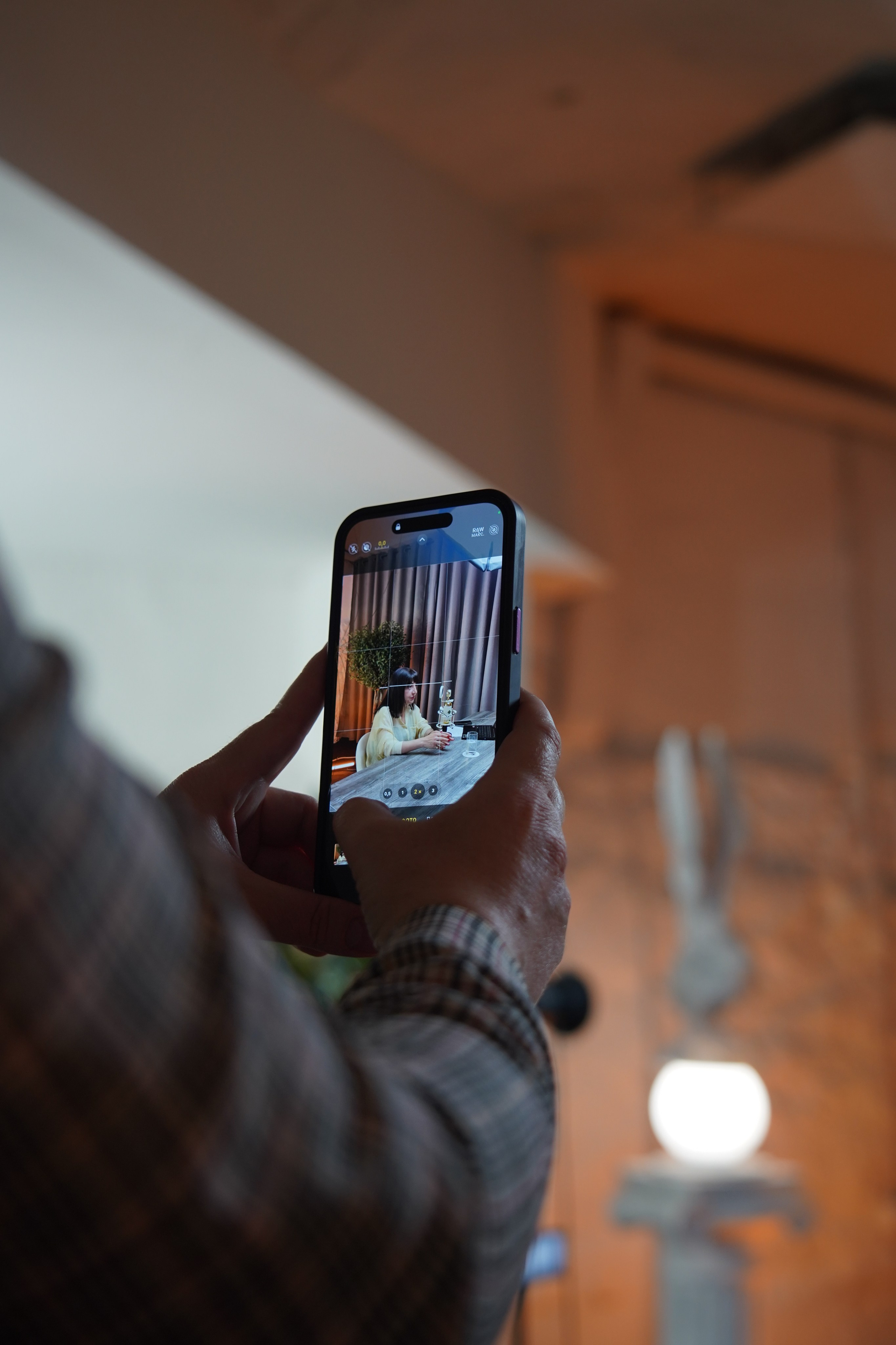 Процесс записи подкаста. Анна, фотограф Москва, Зеленоград