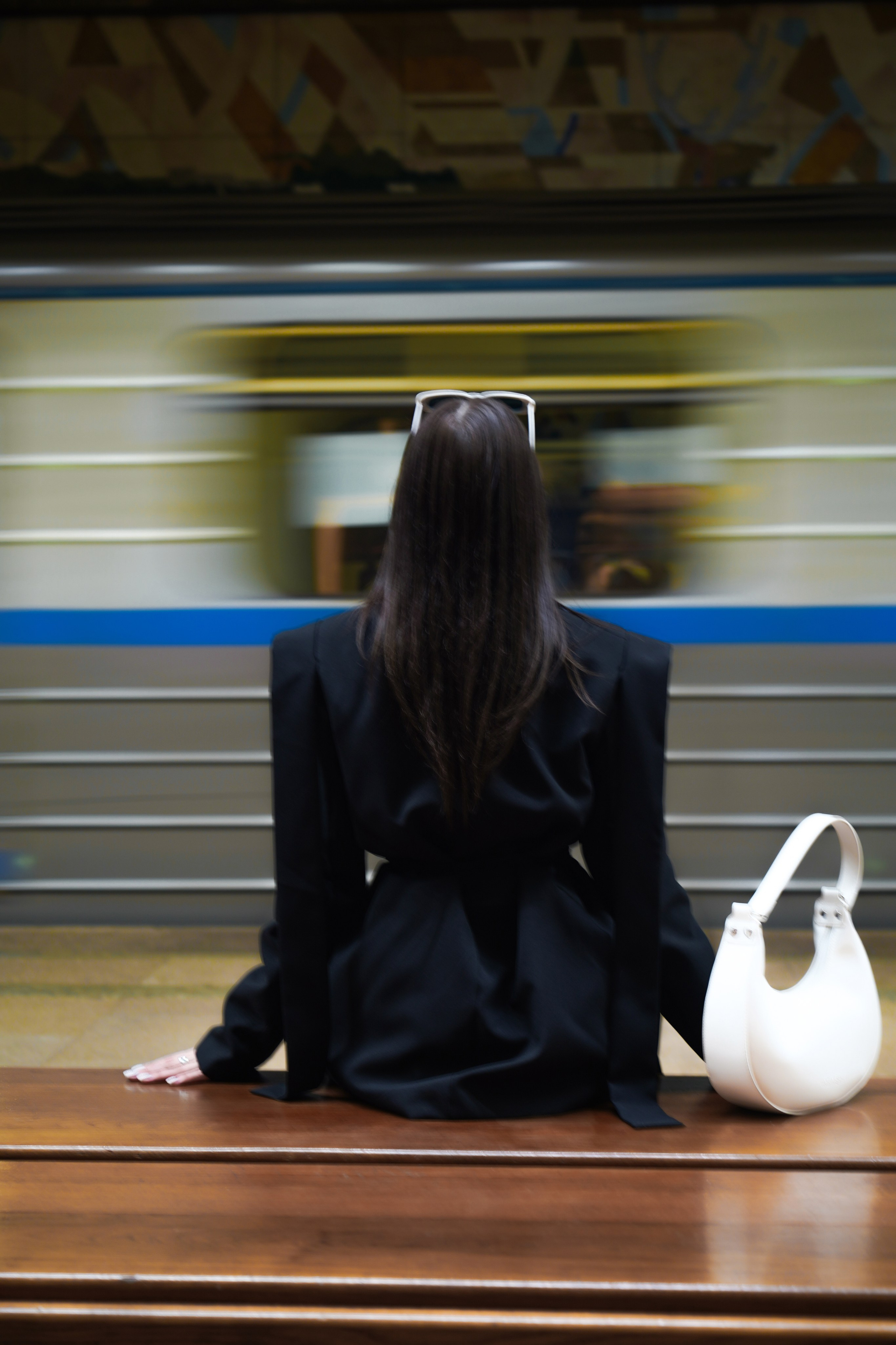 Фотосессия в метро. Анна, фотограф Москва, Зеленоград