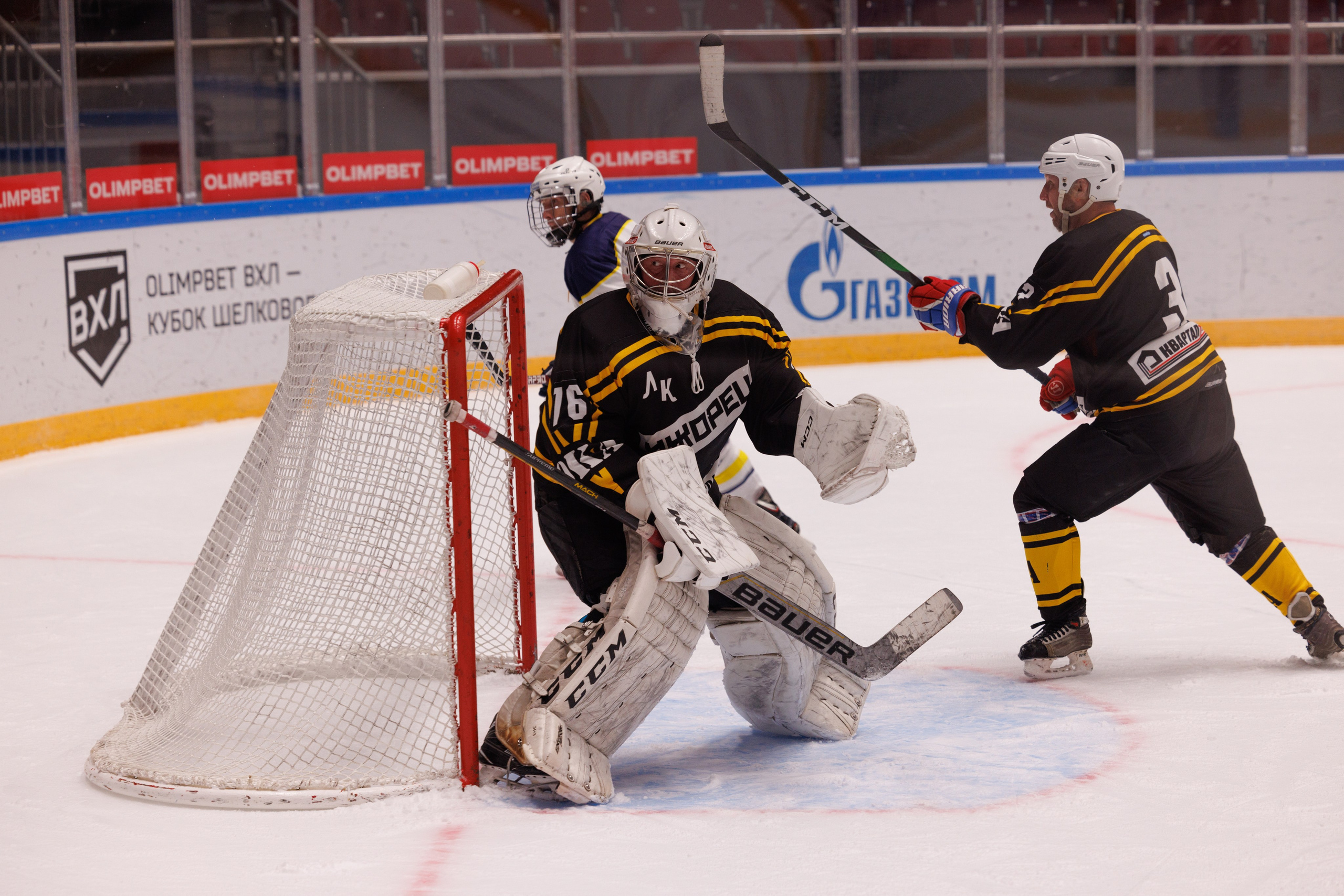 НХЛ (40+) Ижорец — Бульдозер 4-6. Фотограф Александр Заломаев