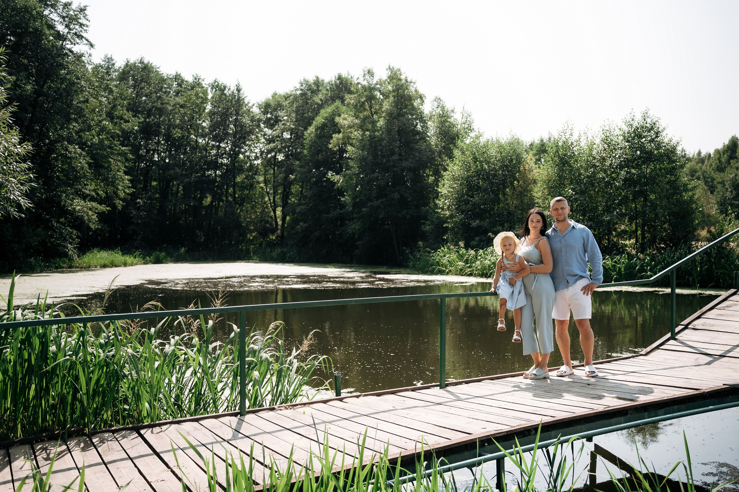 Фотосессия на природе для семьи Уваровых. Тамбов, база отдыха Берендей. Свадебный фотограф в Тамбове Павел Четвертков