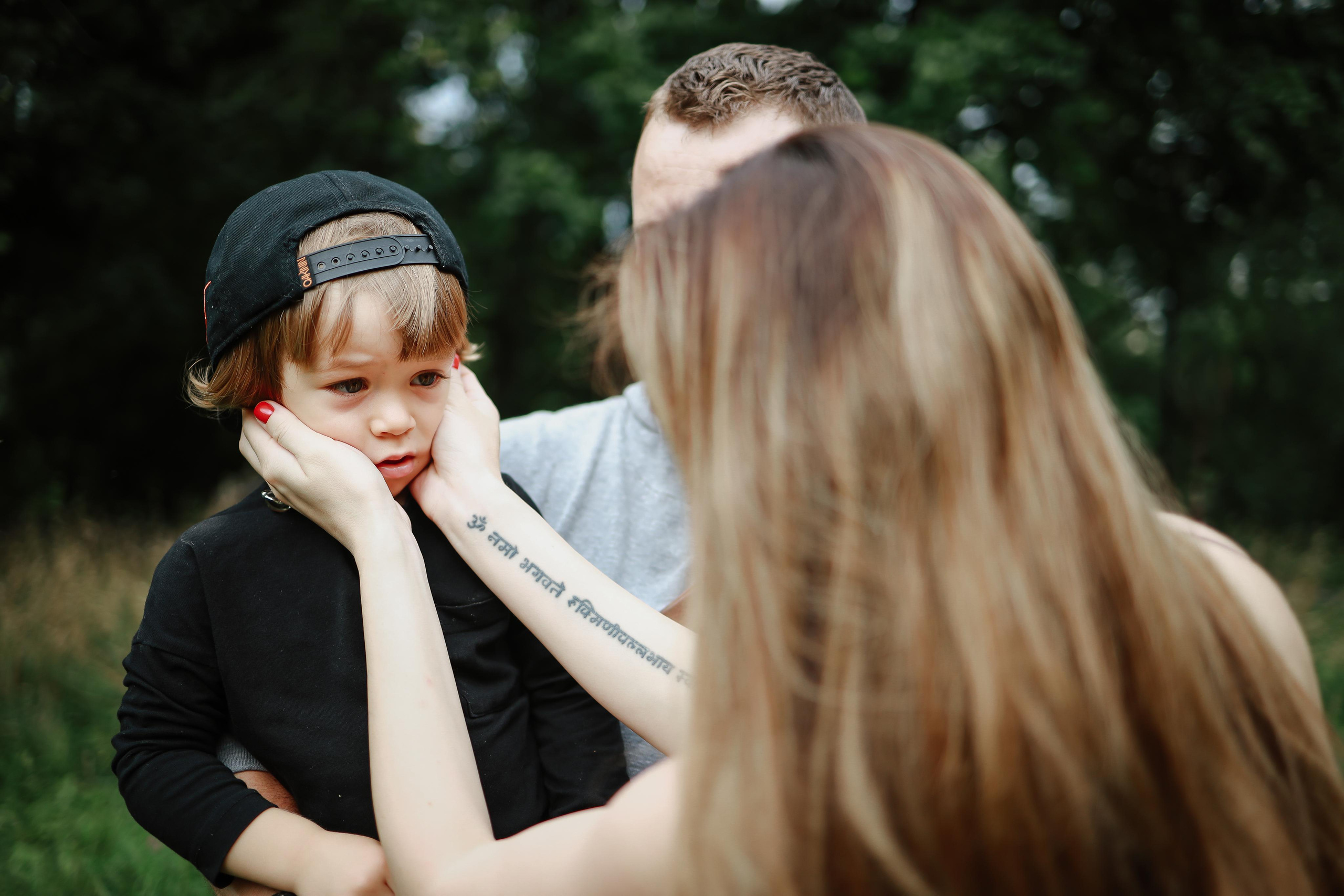 Дождливый парк. Семейный фотограф в Москве Ольга Комарова