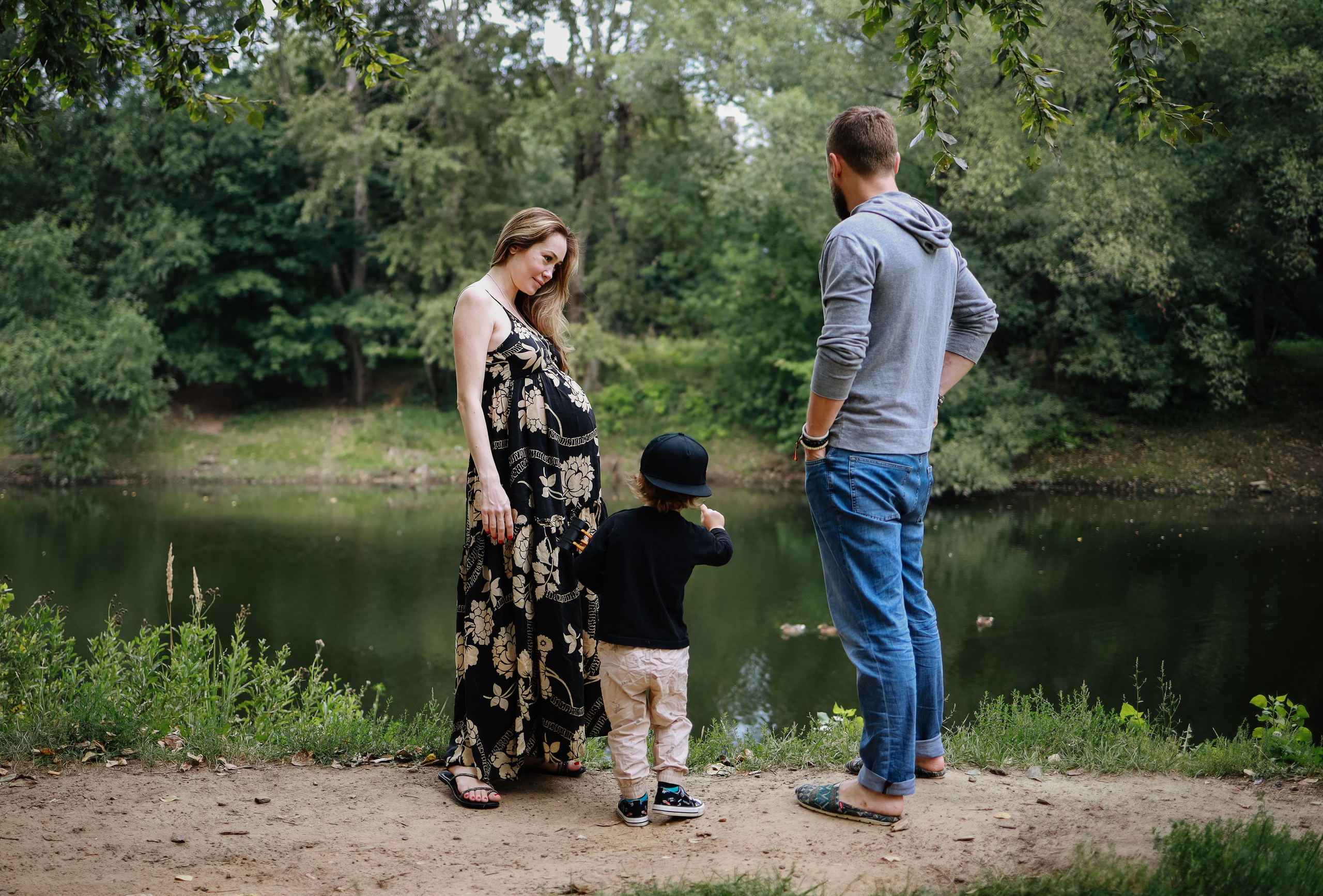 Дождливый парк. Семейный фотограф в Москве Ольга Комарова