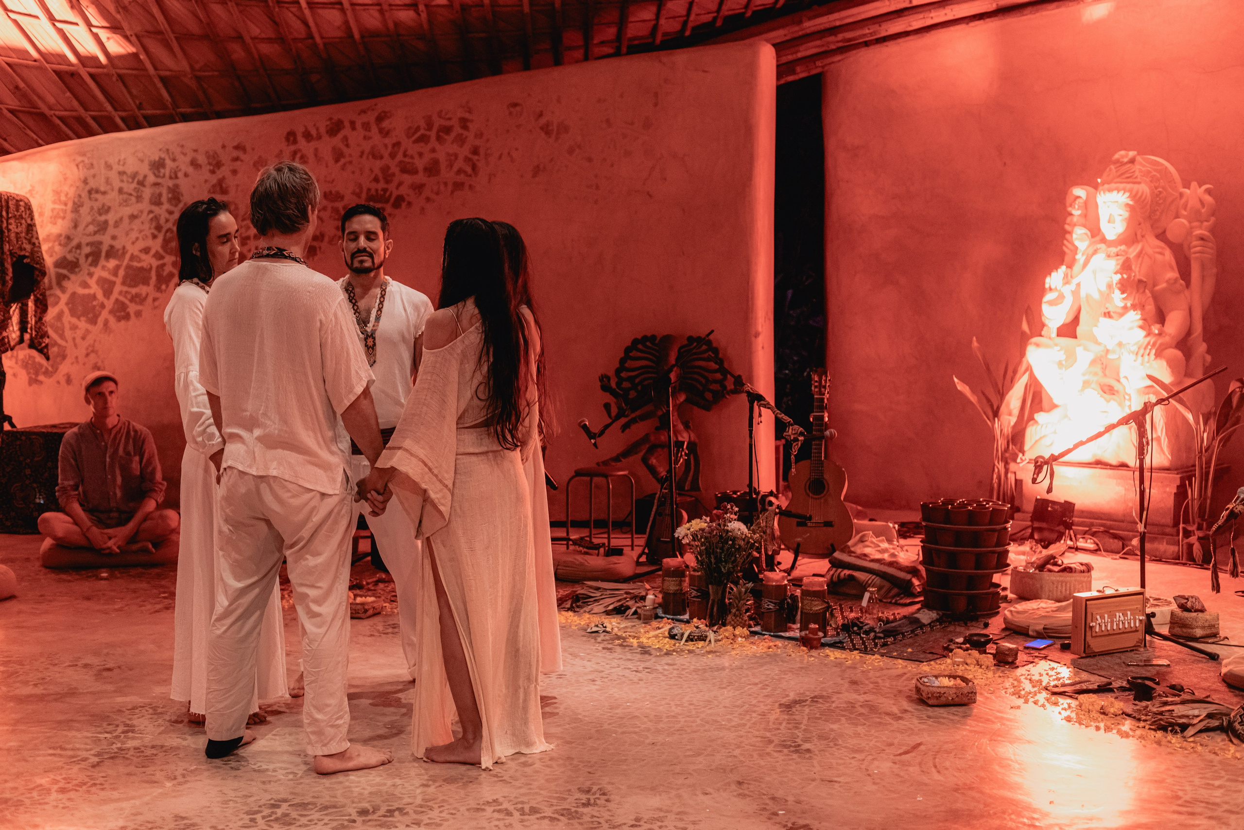 Cacao ceremony Full moon jan w Juan. Mariam Bagdasaryan