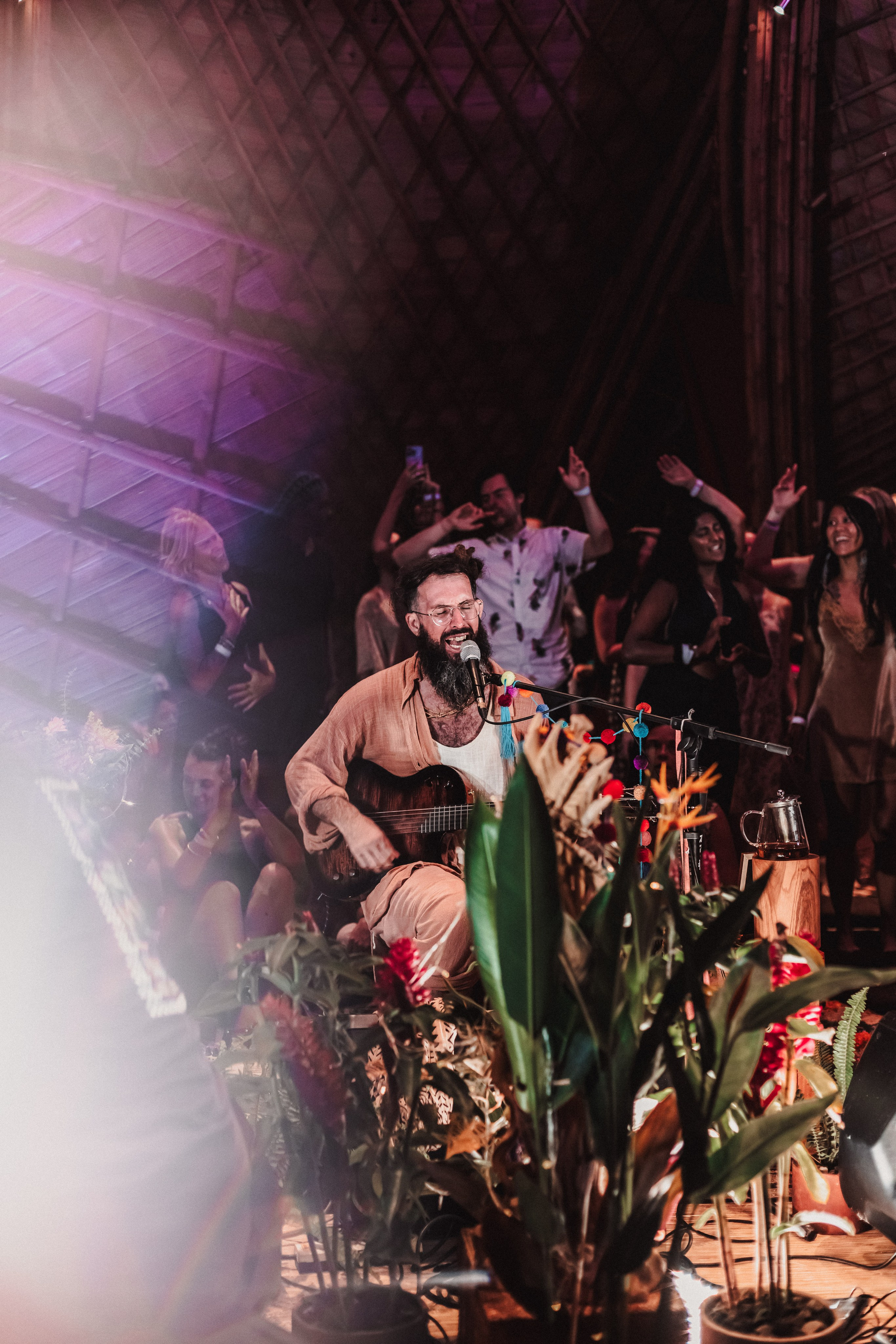 Hanuman Project kirtan at Alchemy march. Mariam Bagdasaryan