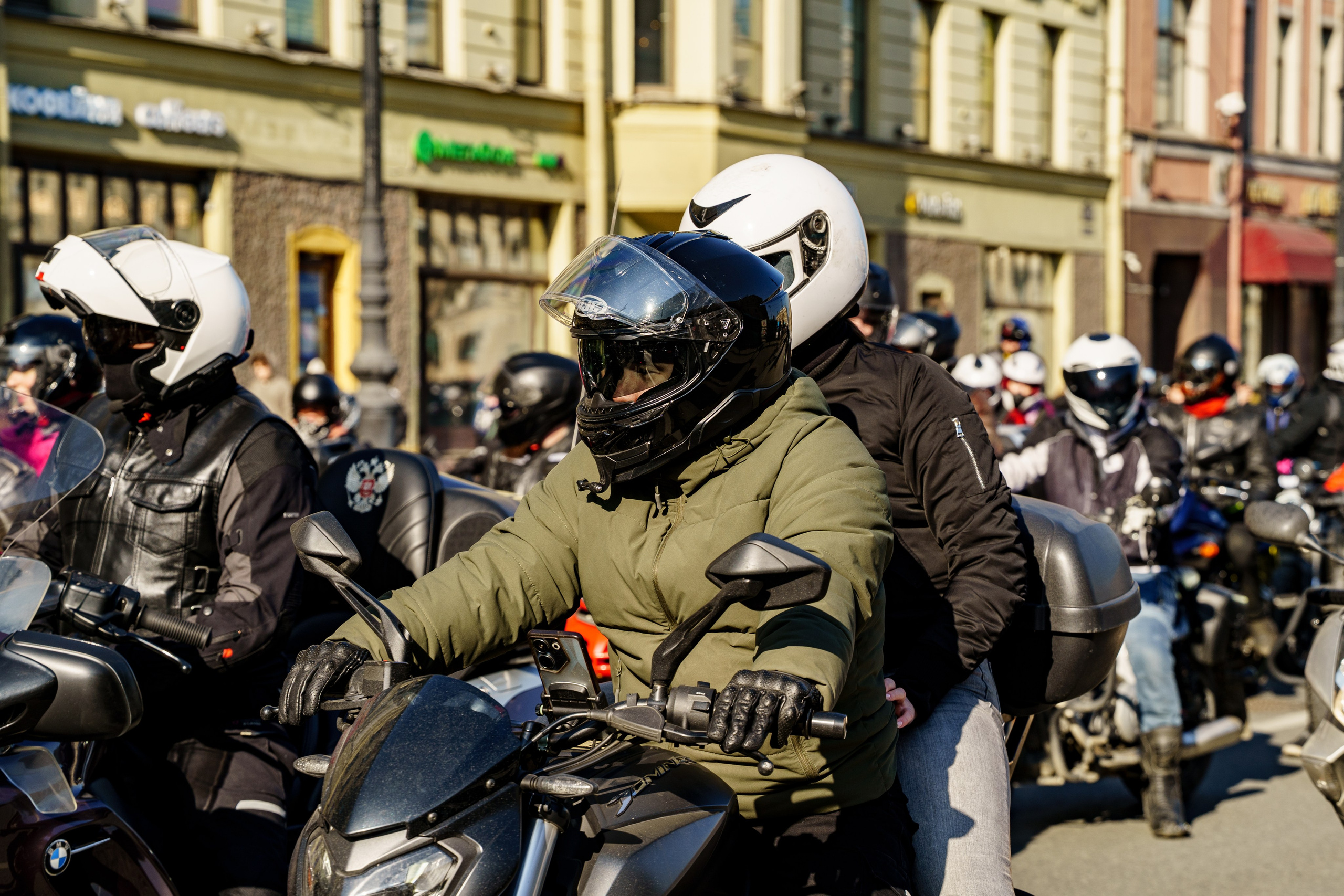 Прохват мотоклуба Norman Riders ч.1. Концертный и репортажный фотограф в Санкт-Петербурге Слава Пахомов