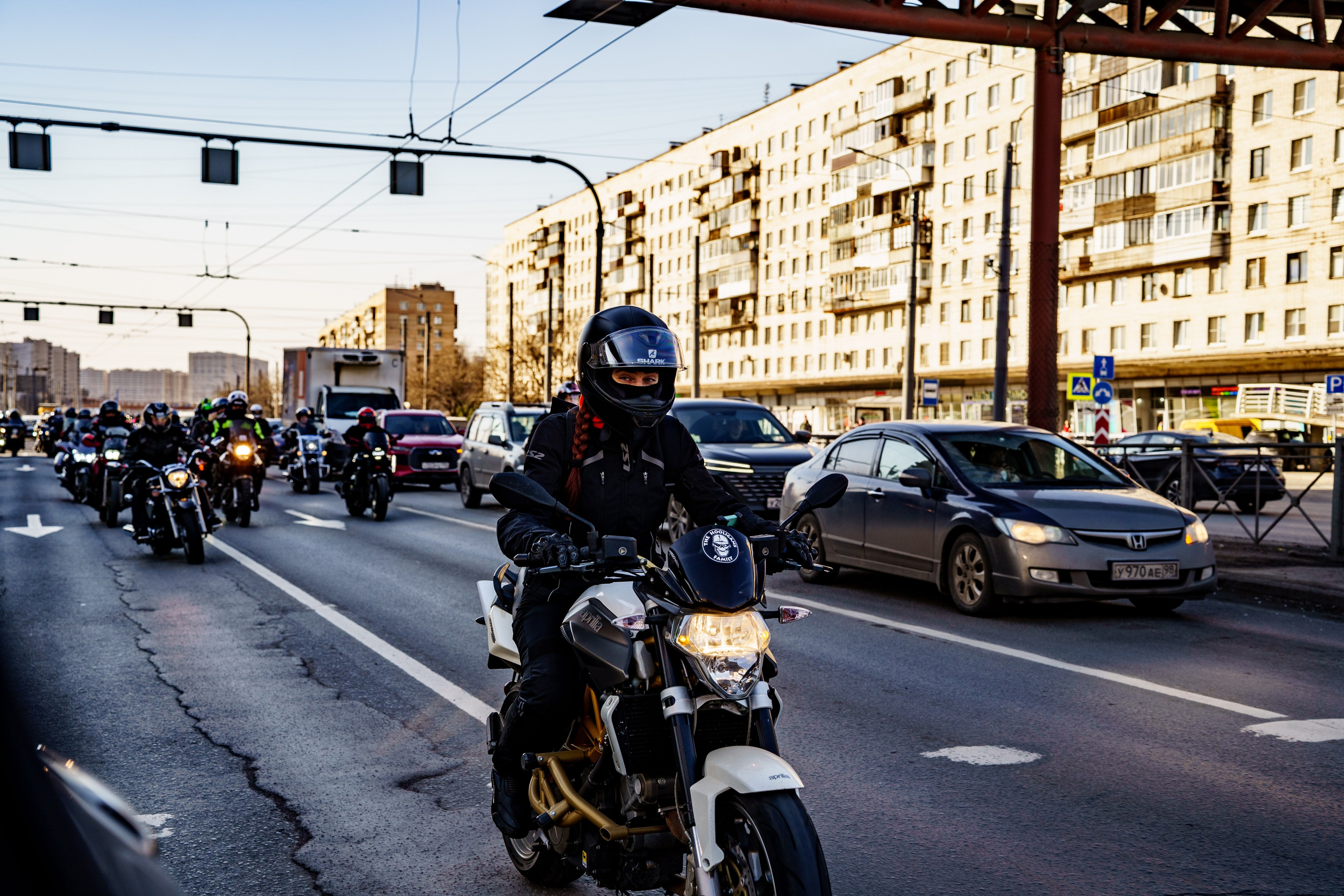 Прохват мотоклуба Norman Riders ч.1. Концертный и репортажный фотограф в Санкт-Петербурге Слава Пахомов