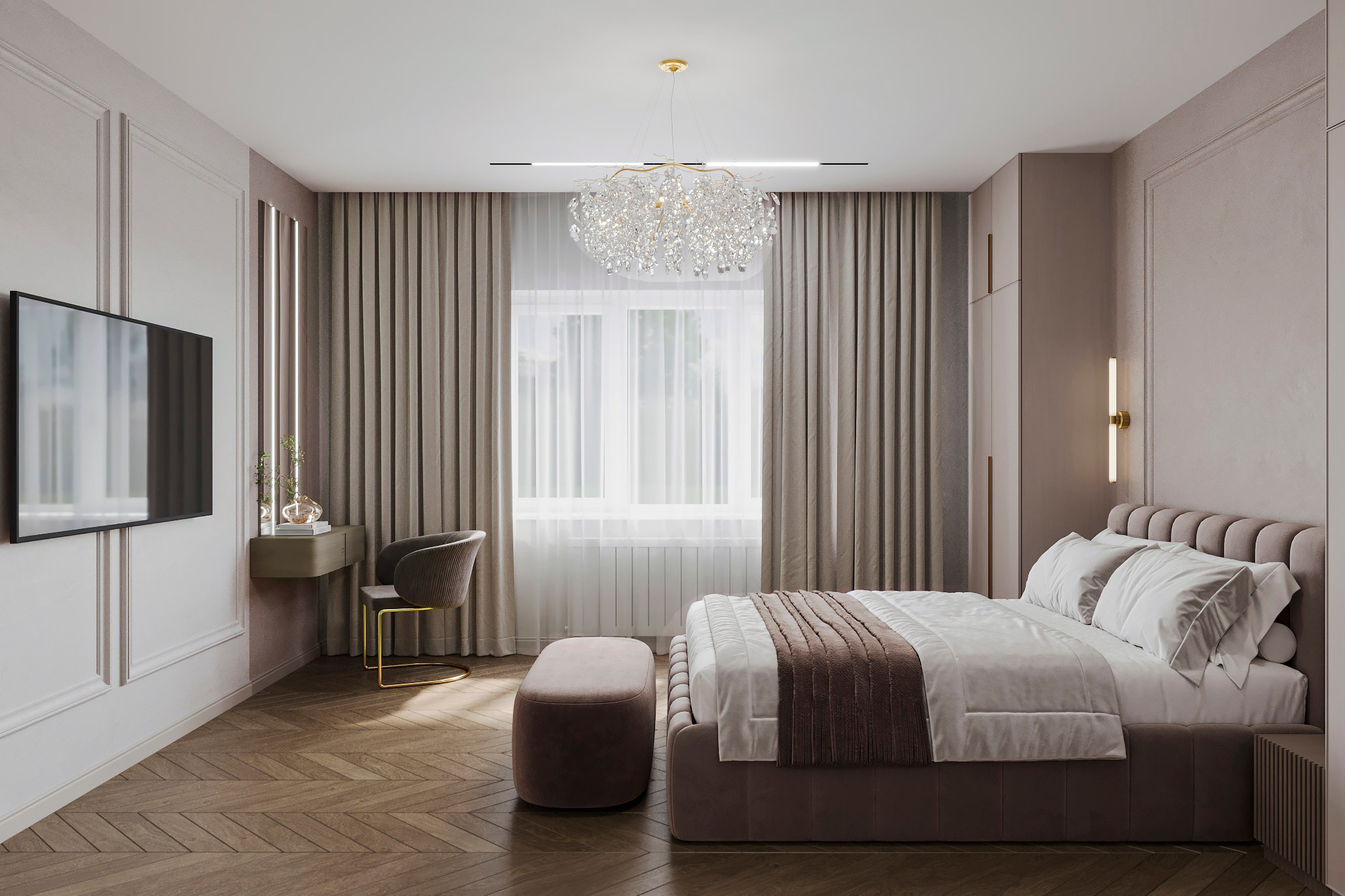 Дом с мансардой 250 м². Студия дизайна