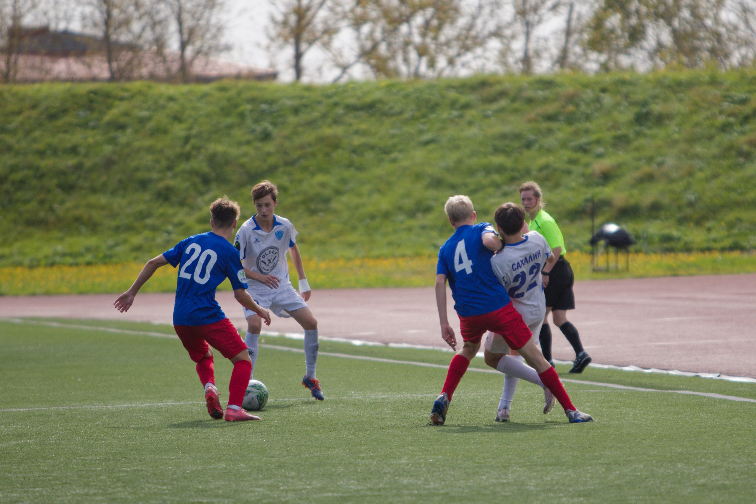 Матч ЮФЛ Сахалин-Хабаровск (U-16). Кутузов Евгений Фотограф в Южно-Сахалинске