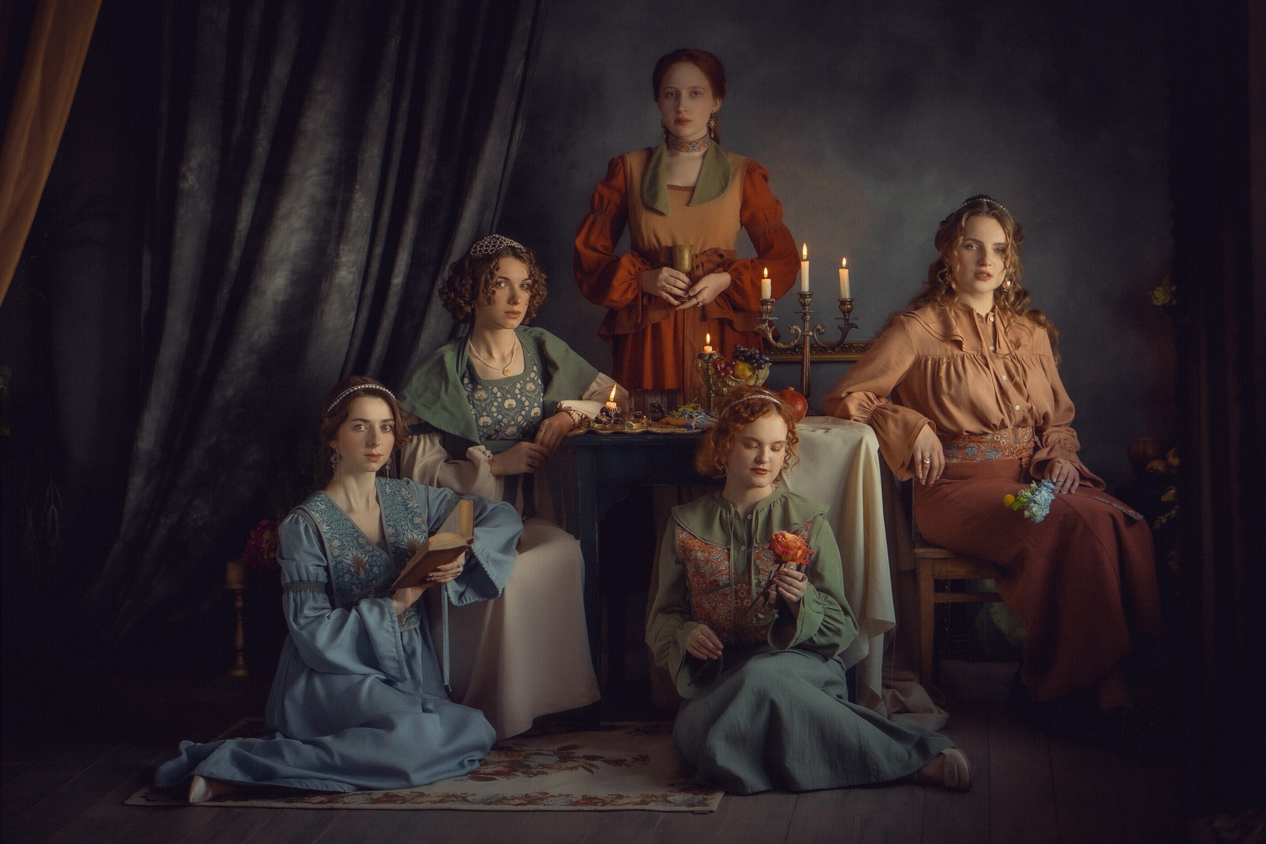 Фотосессия для бренда одежды «Red bow story». Художественный фотограф Салаева Алина