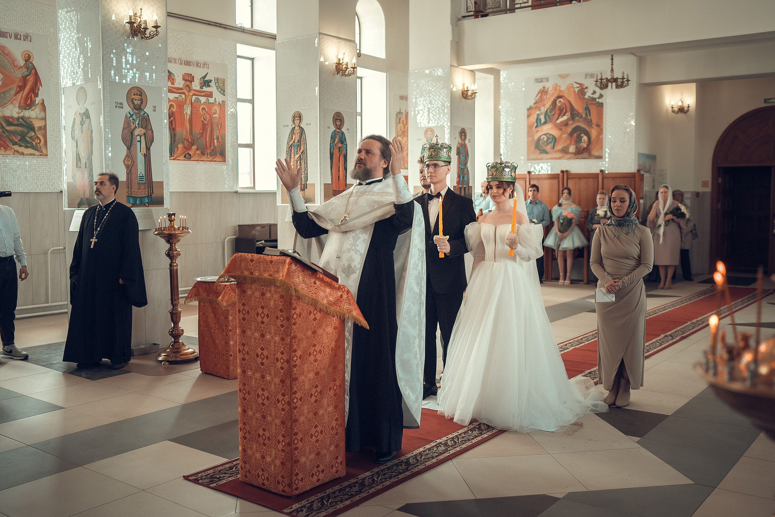 Венчание Анастасии и Никиты. Фотограф на Крещение и Венчание в Красноярске Рамазанова Юлия