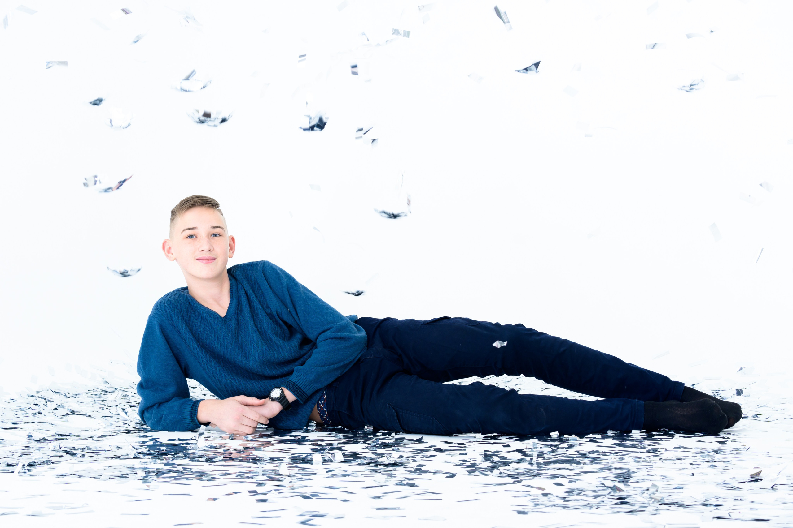 Katya and the family. Fotograf Dmitrii Donets