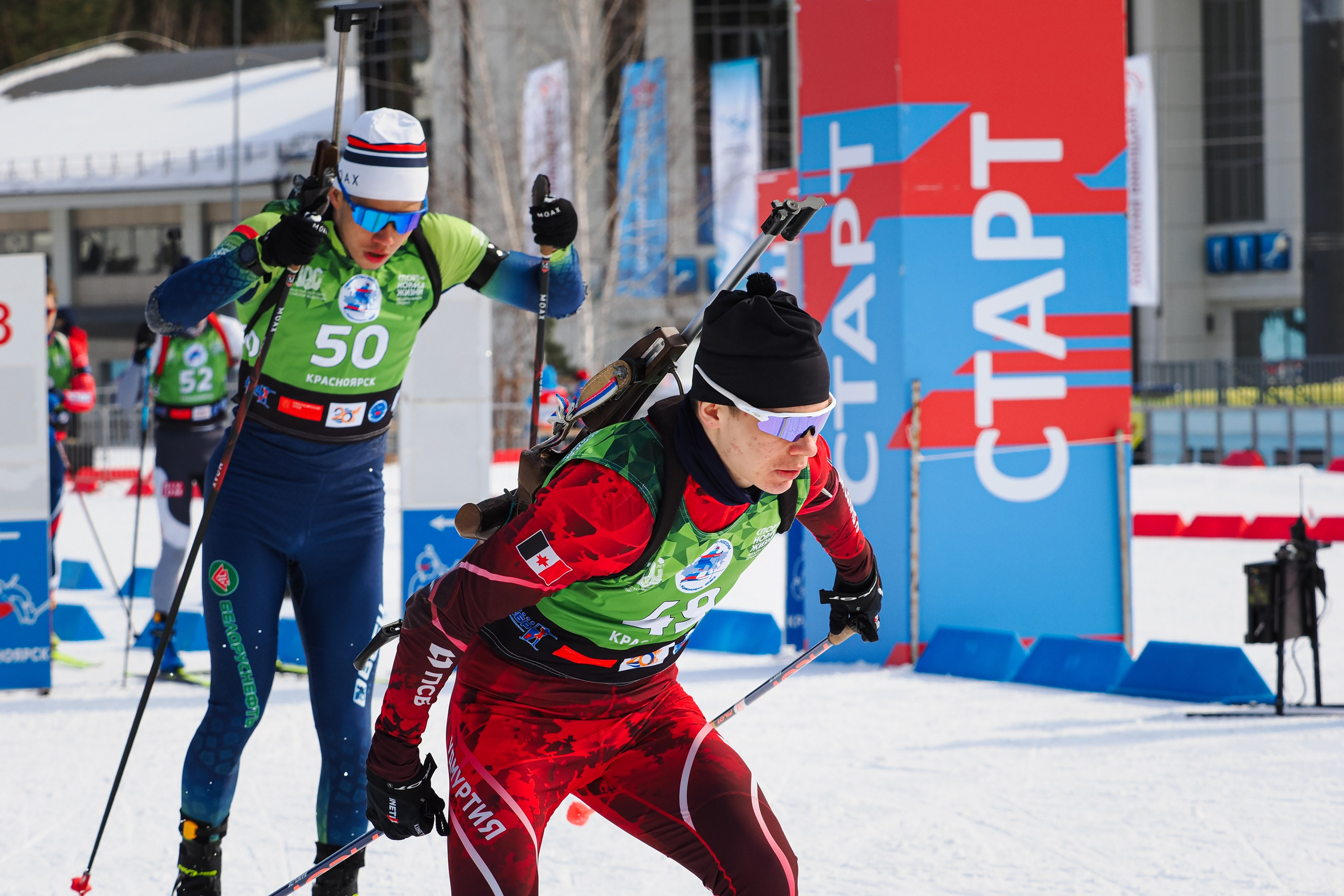 Биатлон / Первенство России. Репортажный фотограф Алексей Козьмин