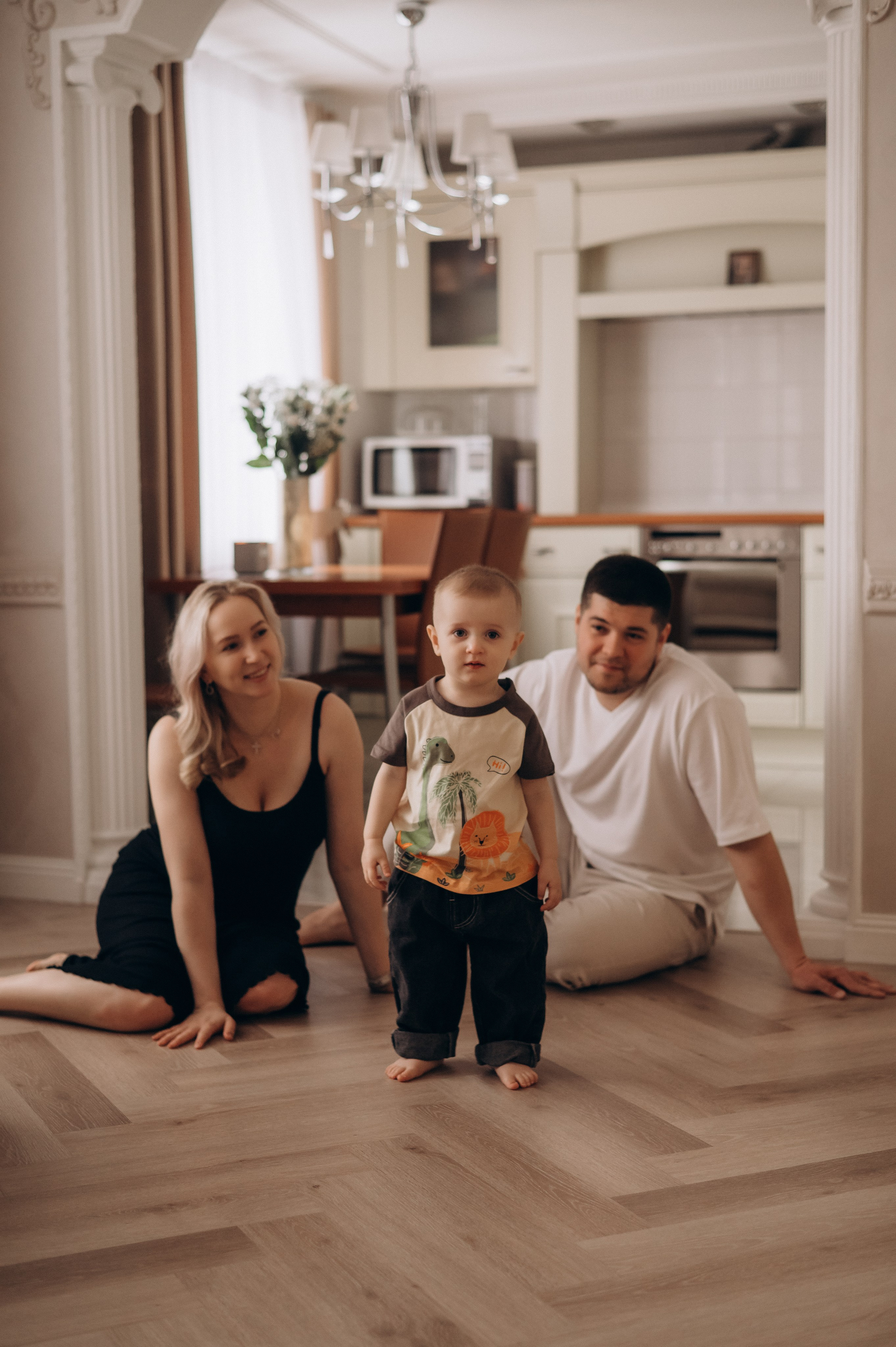 Семья Грехневых (домашняя). Фотограф в Иркутске