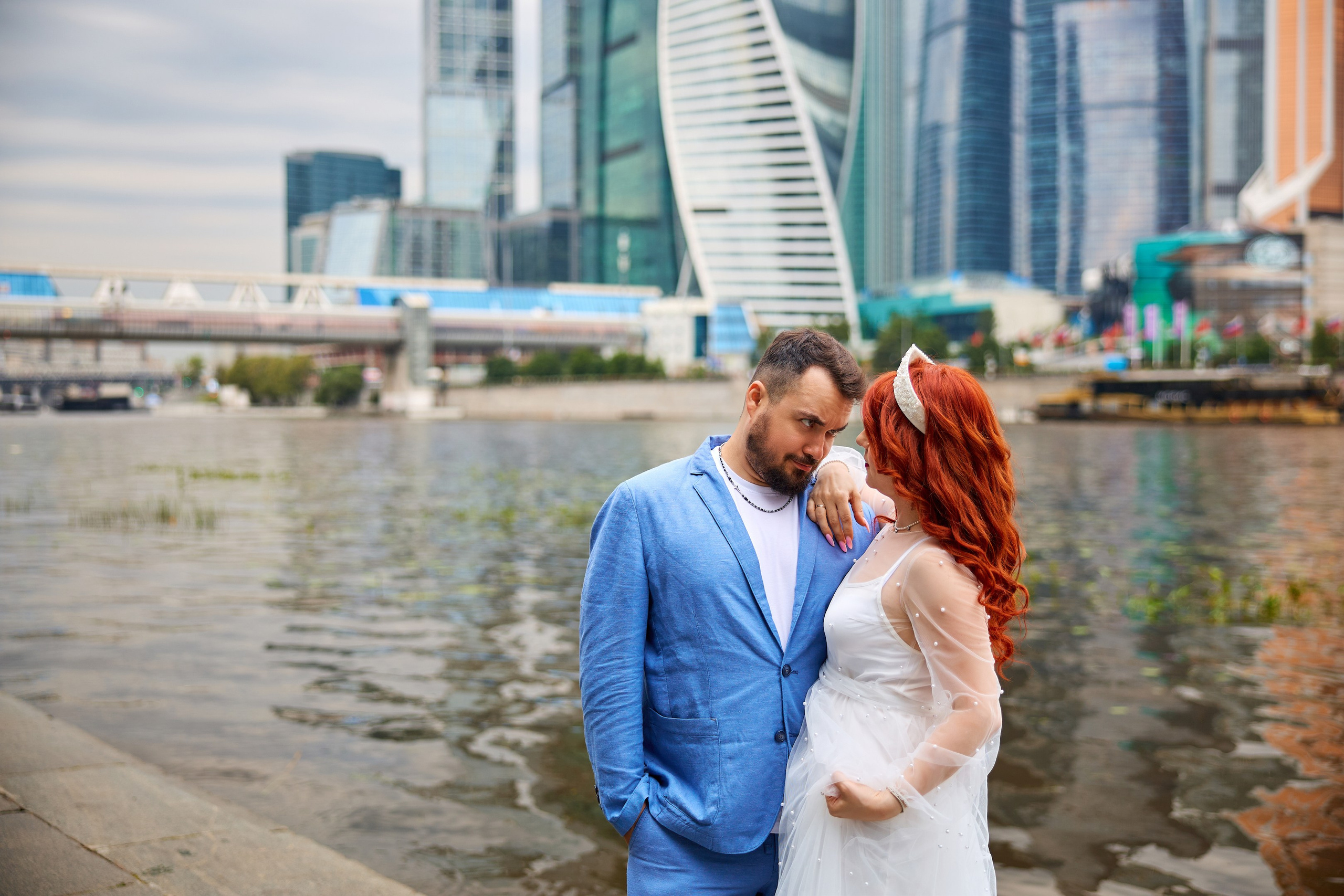 Свадебная фотосессия летом. Свадебный фотограф Сергей Колбинский