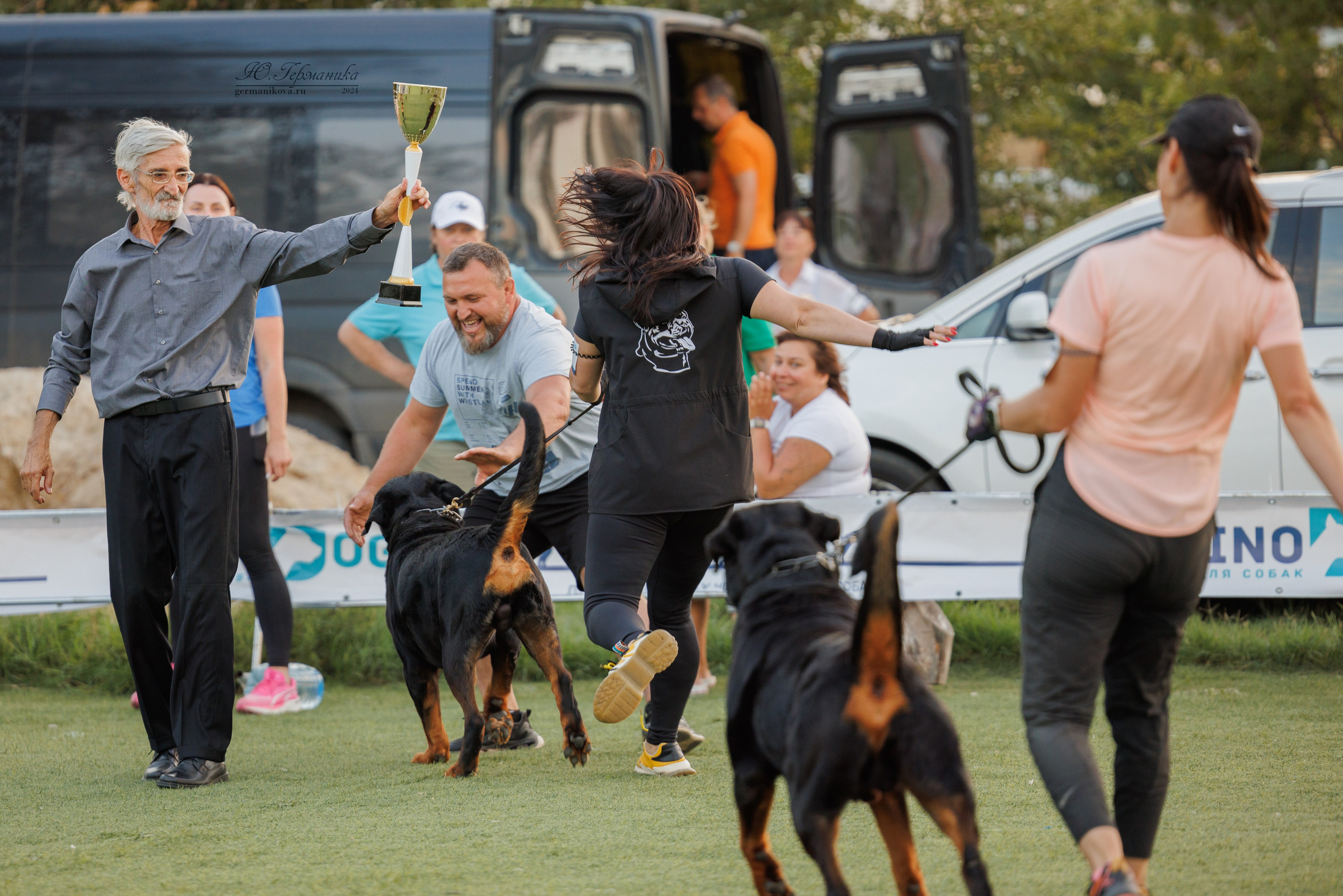 Анапа ротвейлеры 14-15.09.2024. Фотограф-анималист Юлия Германика