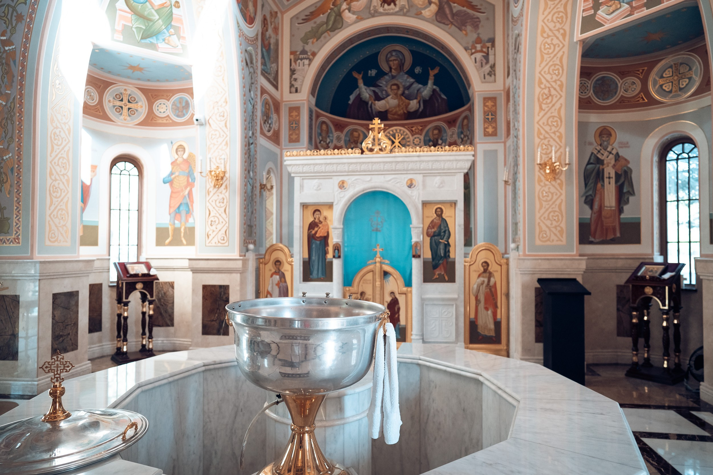 Крещение в Александро-Невском соборе Симферополь. Церковный фотограф Севастополь