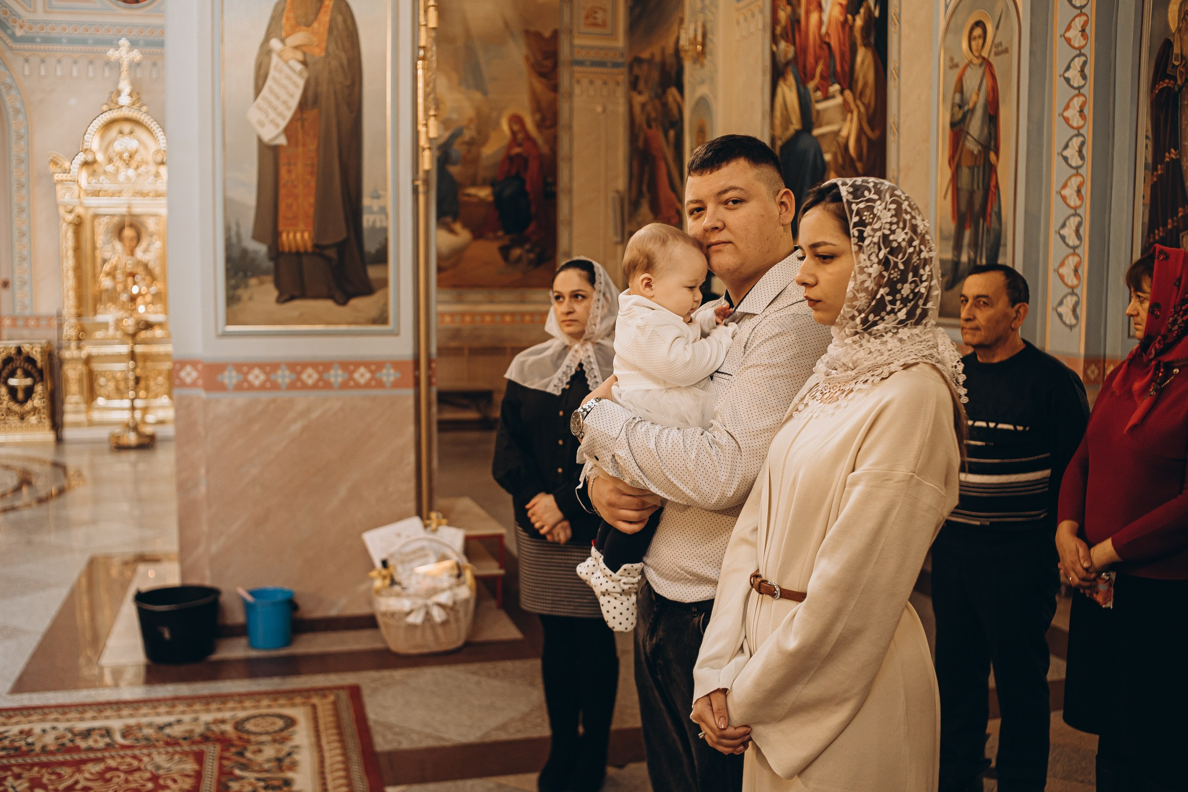 Крещение Виолетты. Семейный фотограф в Волгодонске Краченцева Анна