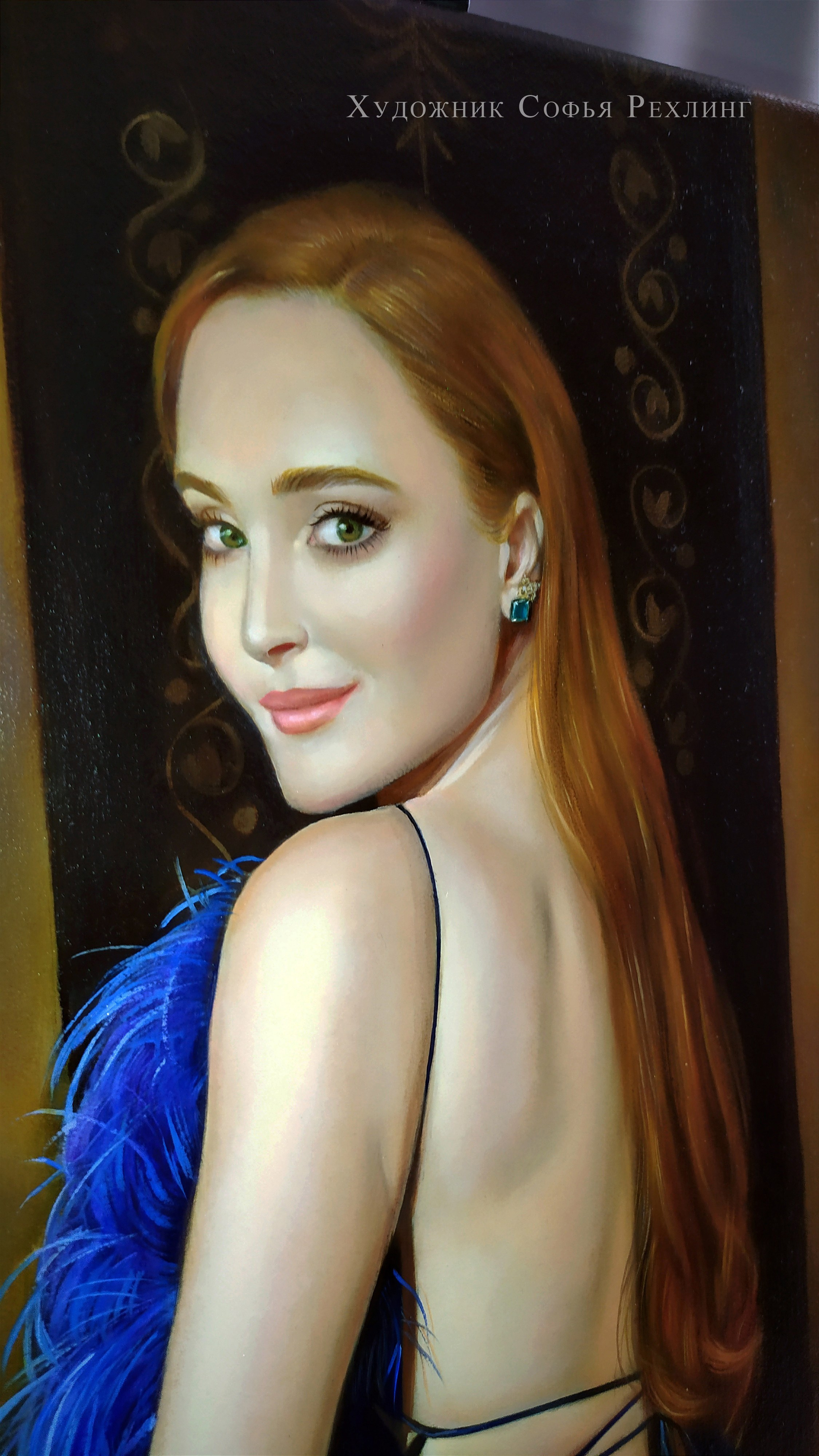 Заказать портрет по фотографии.