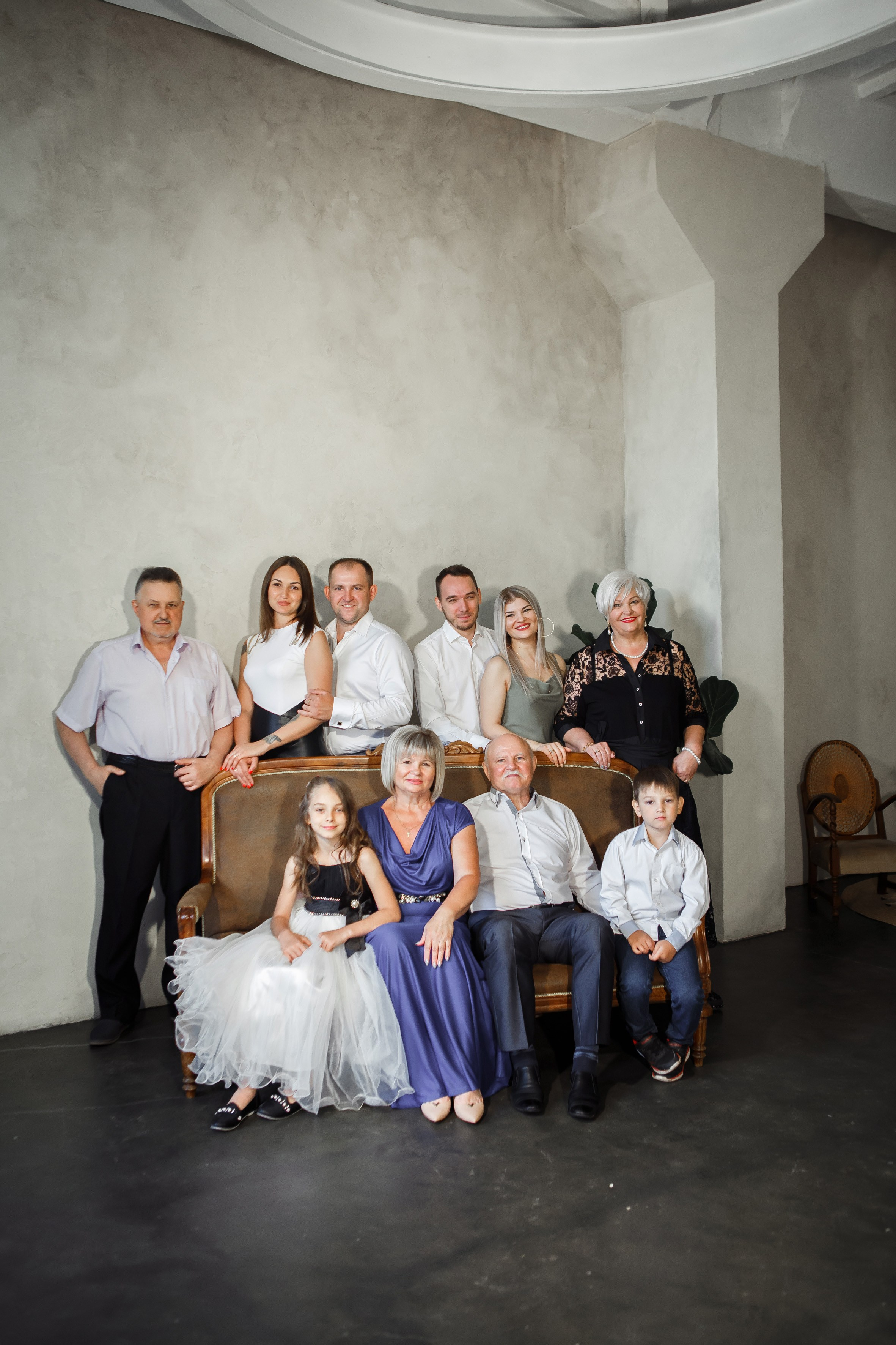 Очень большая семья, личные и парные портреты. Свадебный и портретный Фотограф в Липецке Дмитрий Котюков