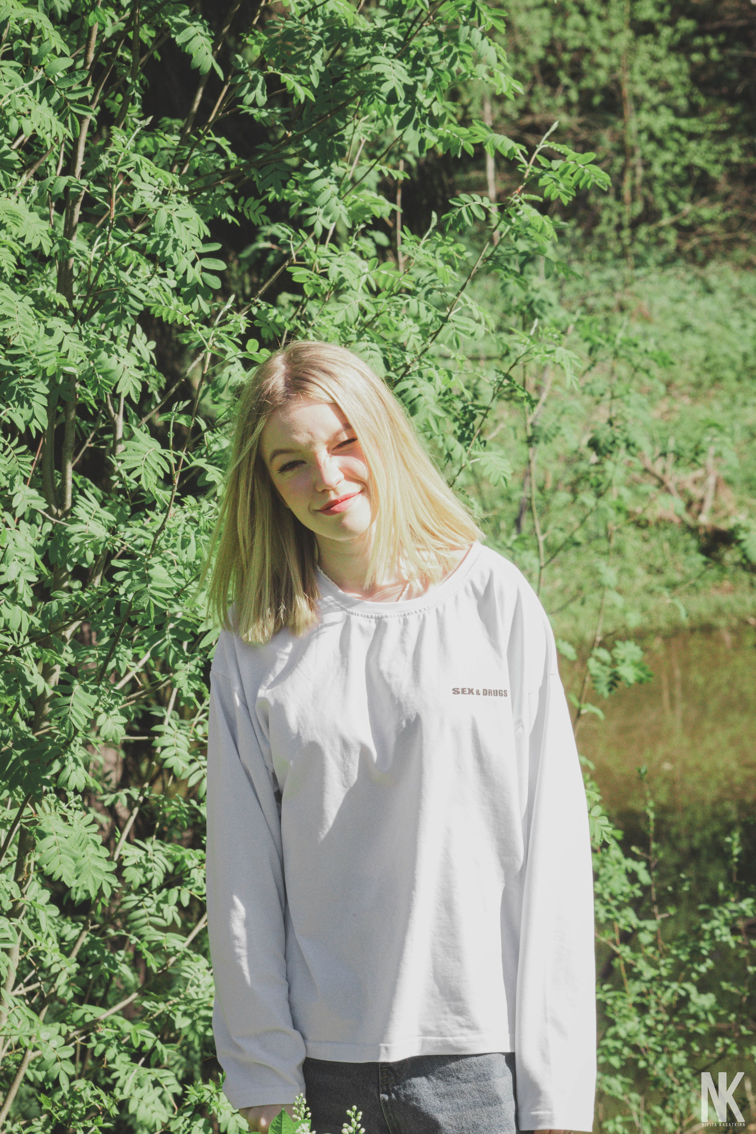 Саша. Фотосессия в лесу. Касаткин Никита. Фотограф