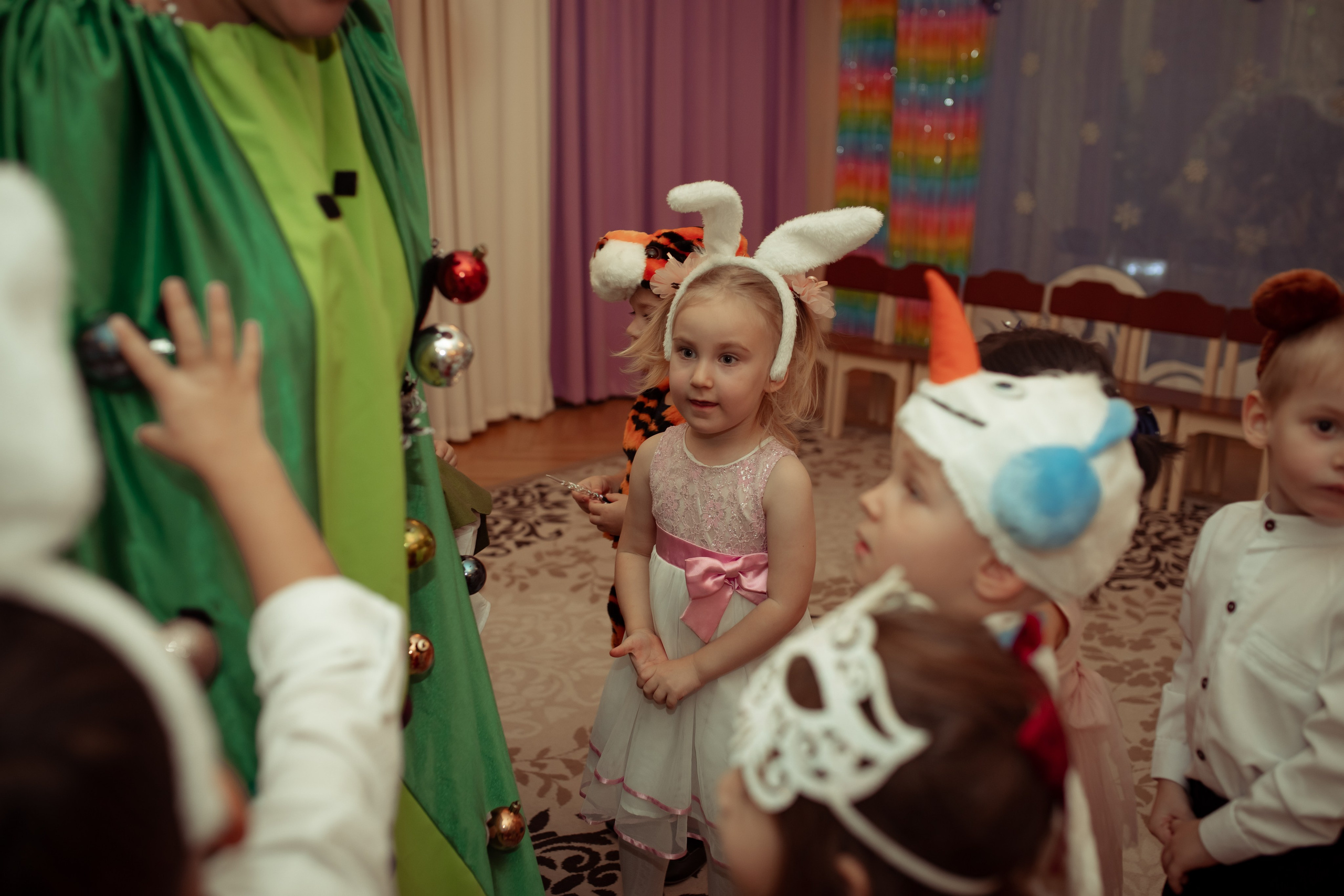 Новогодний утренник в детском саду. Семейный и детский фотограф в Москве Дорогова Екатерина