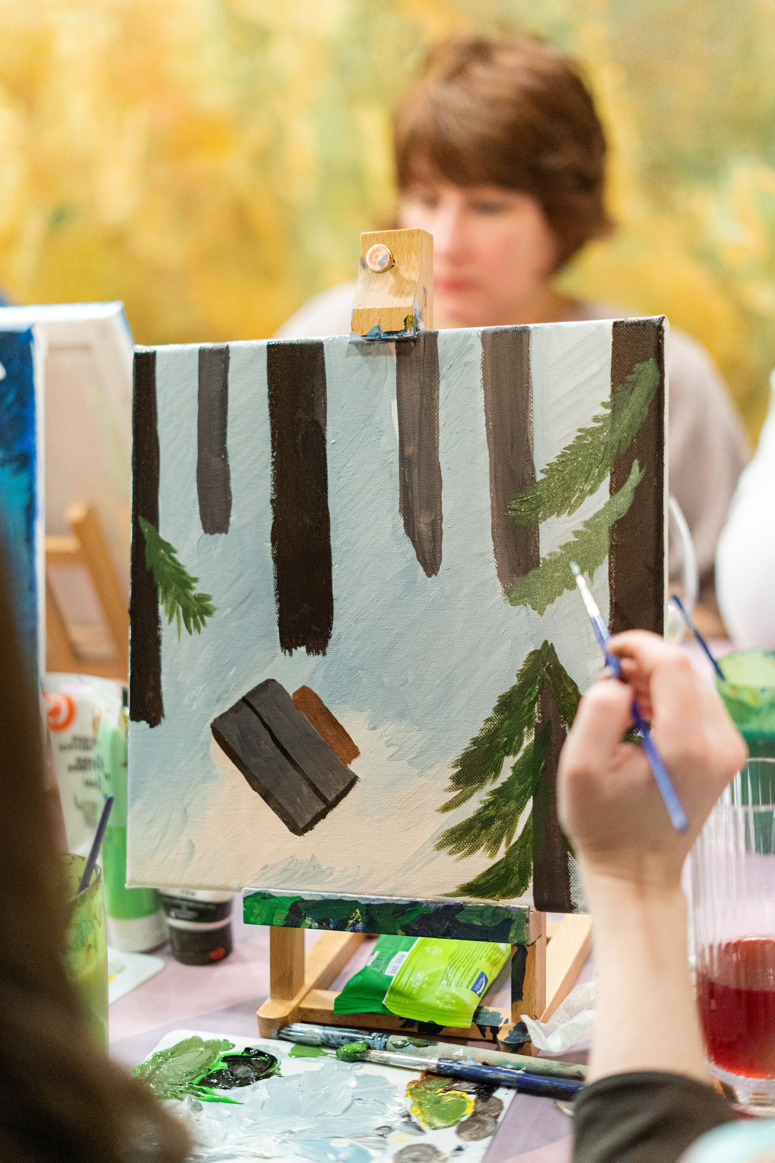 Корпоратив Teach Me Art 2. Портретный фотограф в Москве и Санкт-Петербурге Арина Чех