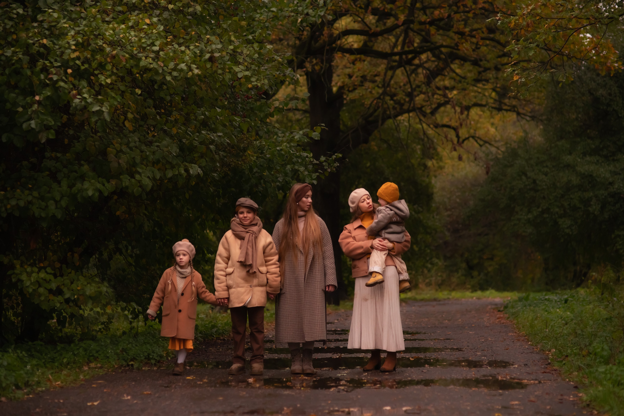 Осенние фотографии. Семейный и женский фотограф в Москве Ирина Романова