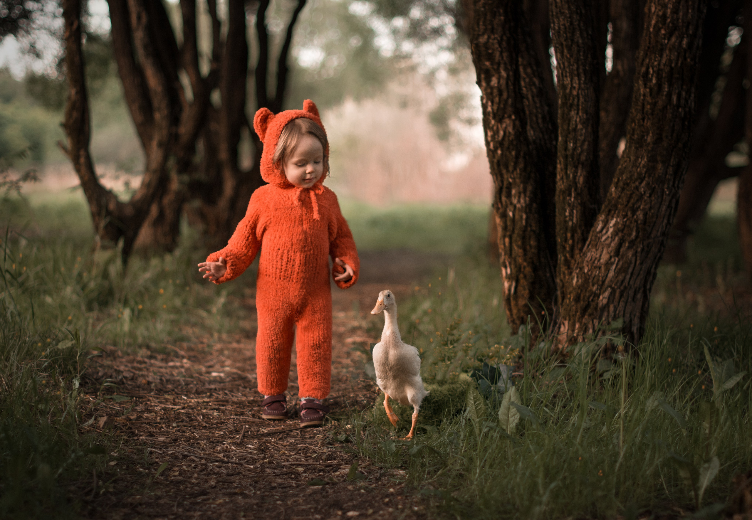 Малыши в парке. Фотосессия беременности — Крылова Натали — Москва