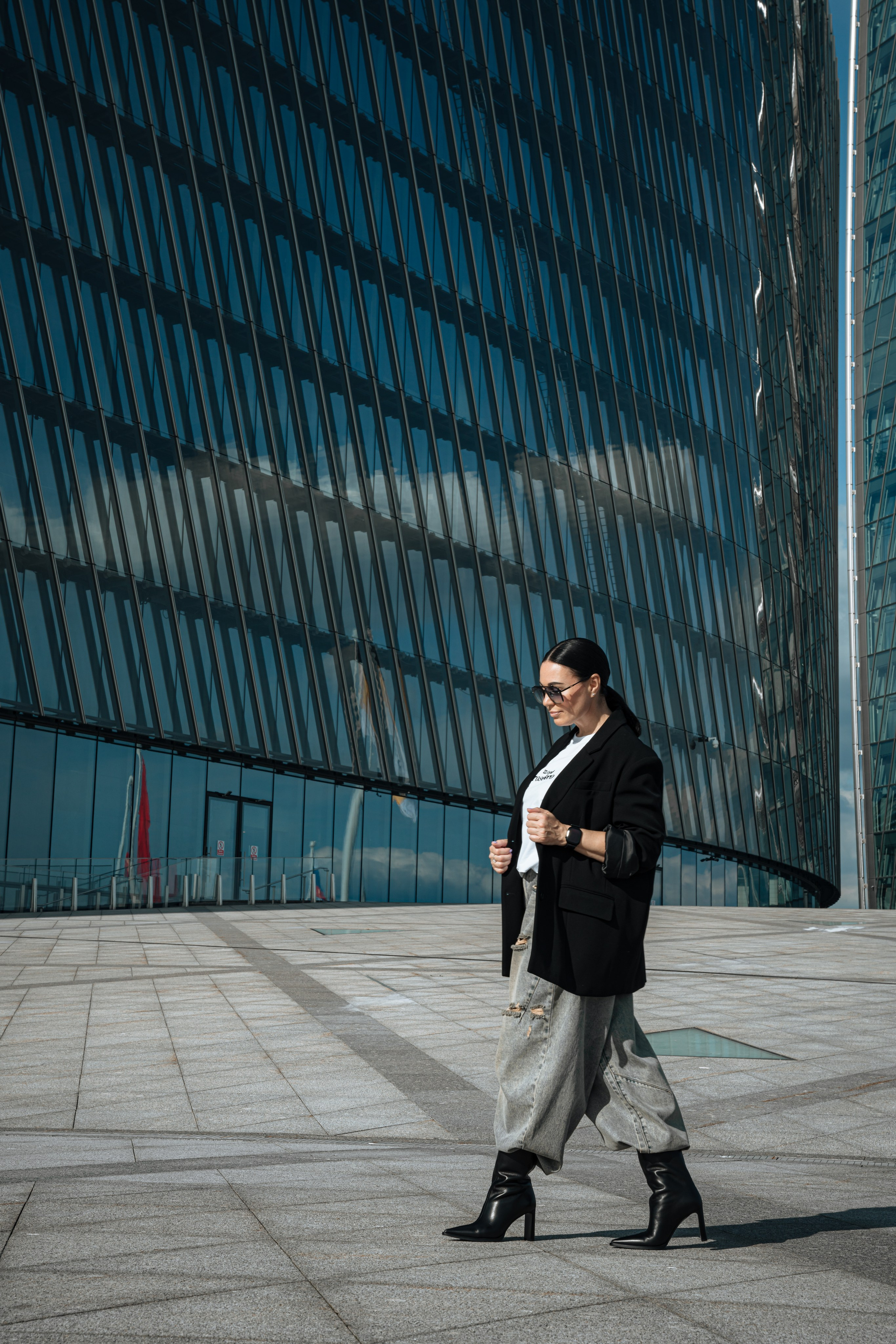 Елена. Лахта центр. Портретный фотограф в Санкт-Петербурге Дмитриева Наталия