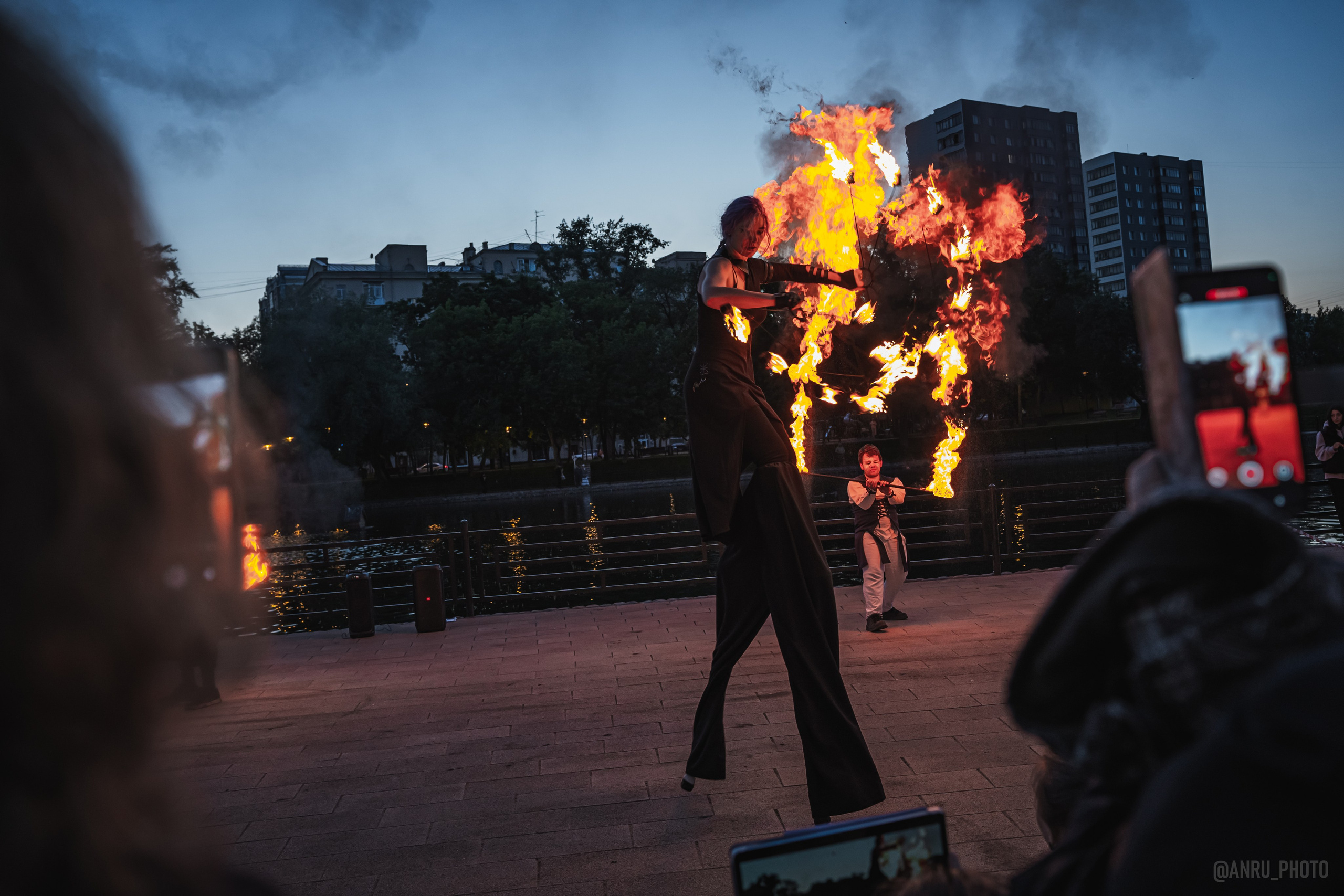 «FIRE FAMILY» Фаершоу. Репортажный фотограф Анастасия Рубцова