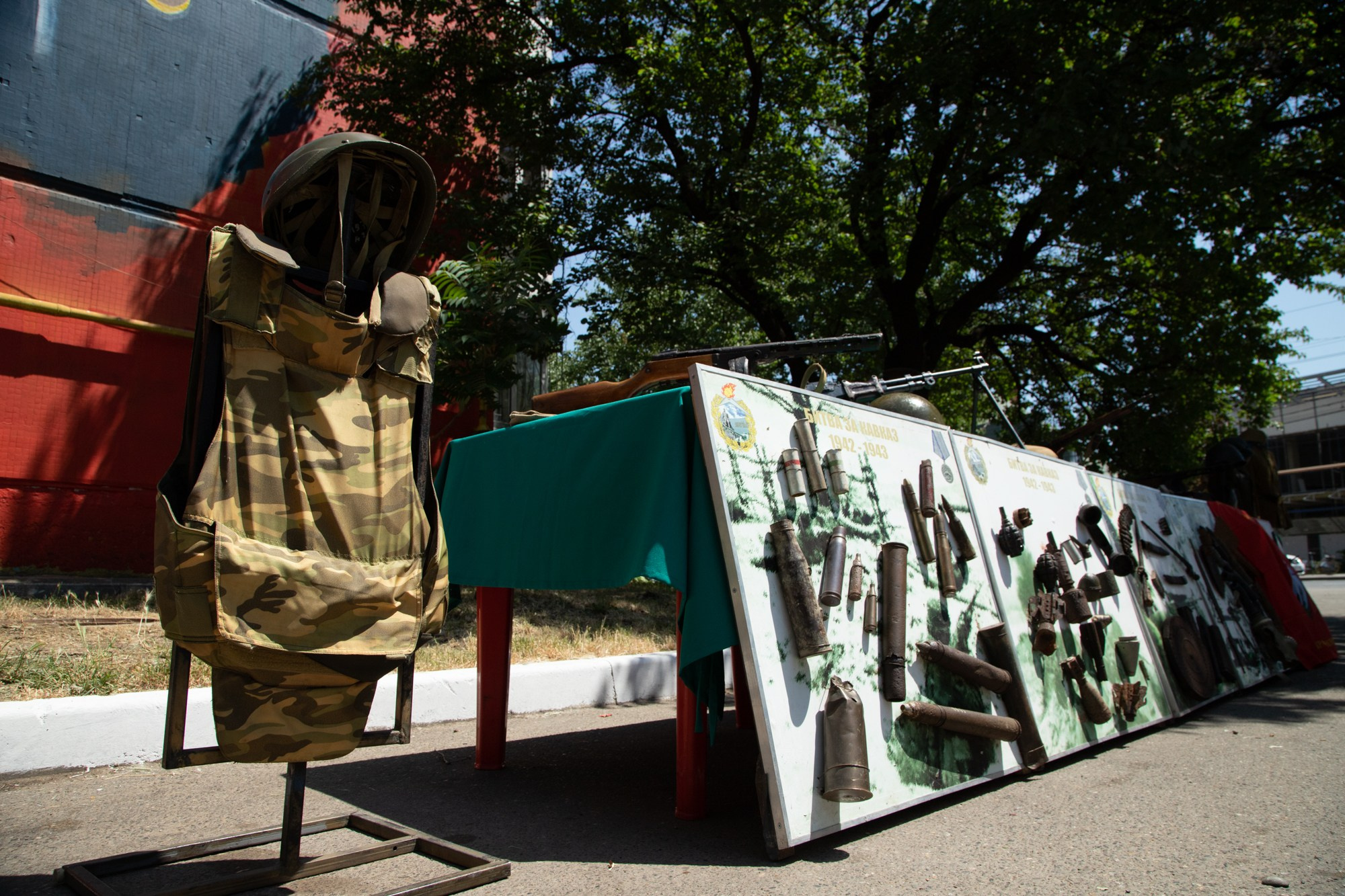 Открытие муралов памяти Героев СВО. Репортажный, промышленный и маркетплейс-фотограф Дмитрий Чернат