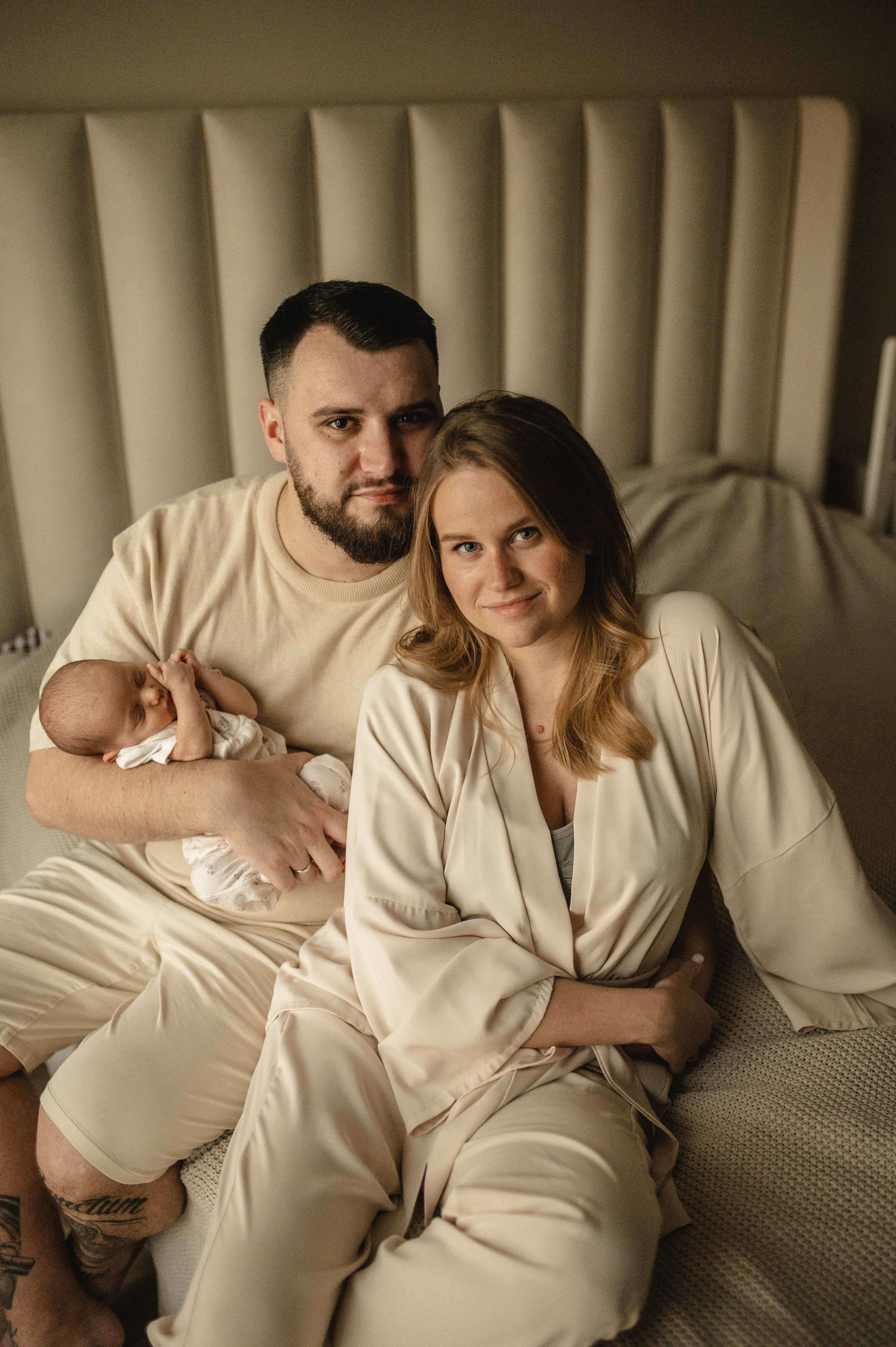 Ньюборн фотосессия в стиле лайфстайл Москва. Семейная фотосессия Бутово Москва фотограф Алина Морщагина