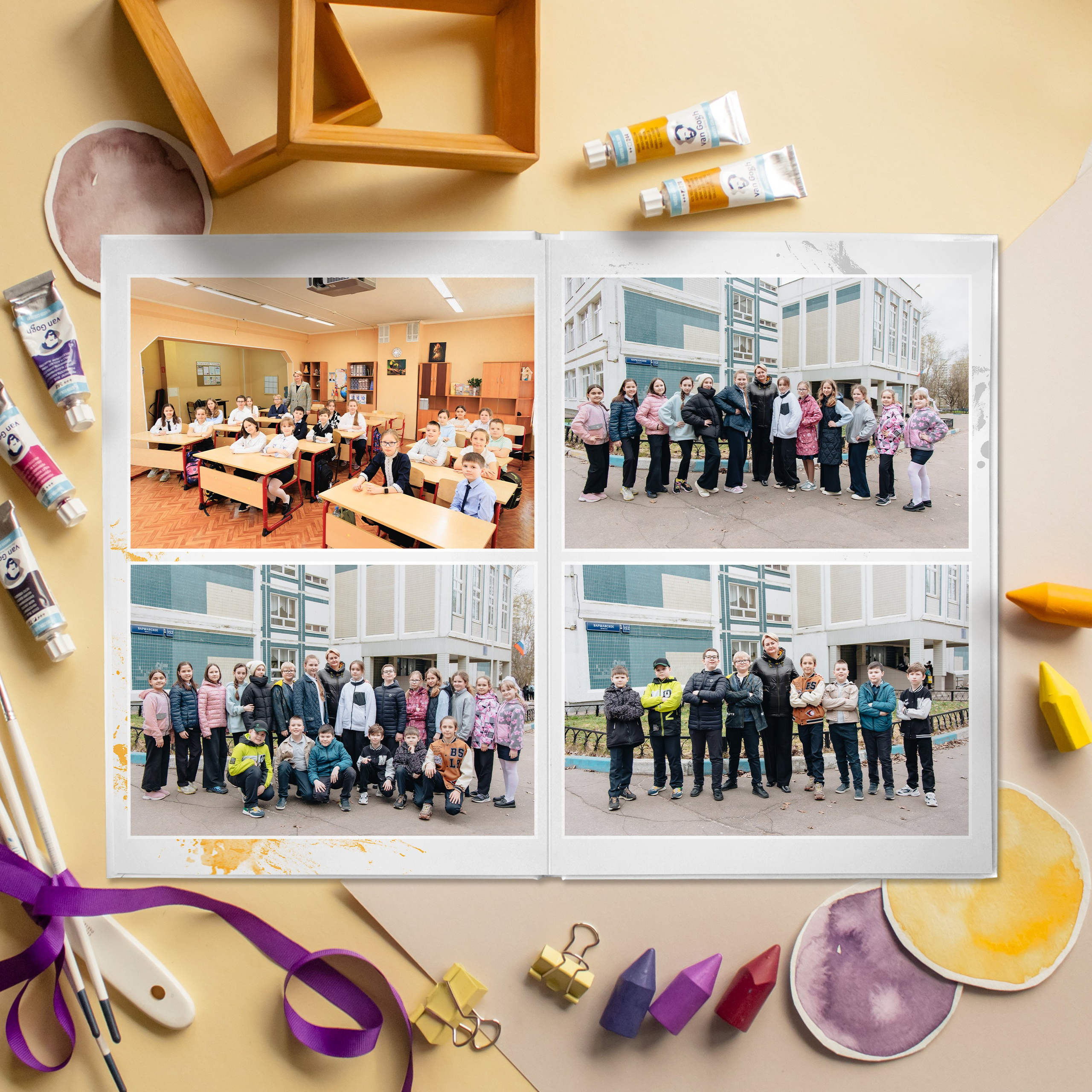 Премиум 5 разворотов. Выпускные альбомы для детского сада и школы в Москве