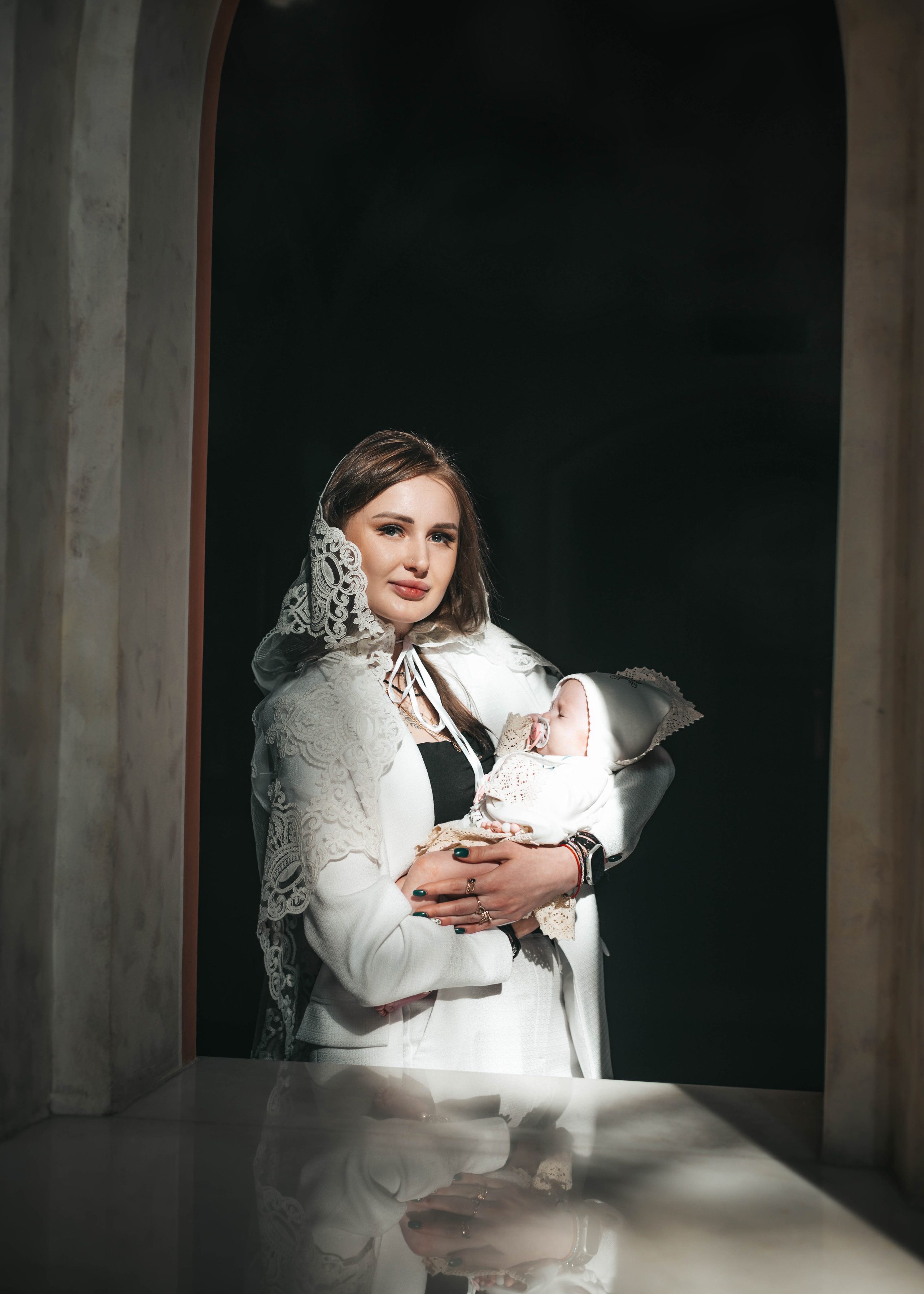 КРЕЩЕНИЕ. Фотосессия новорожденных в Москве и Московской области