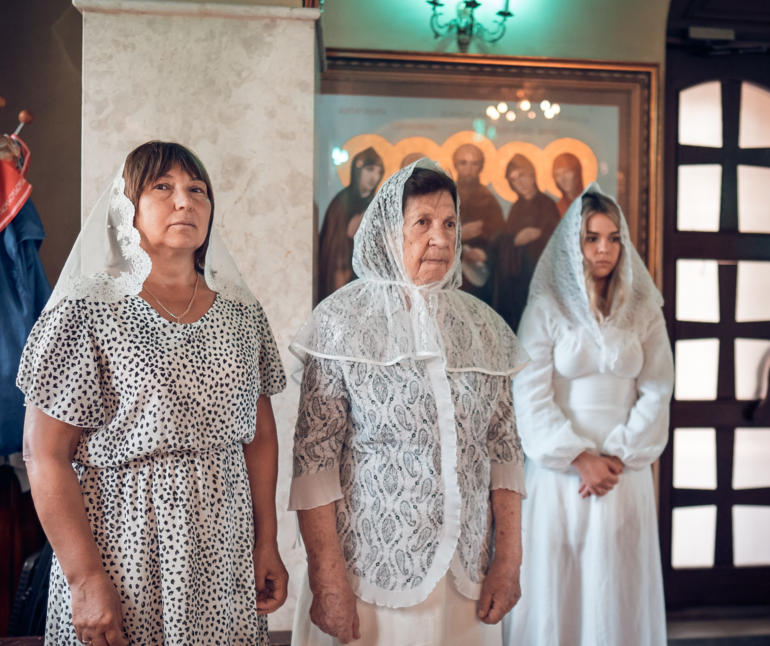 Крещение в храме Прп.Сергия Радонежского с. Орлиное. Церковный фотограф Севастополь